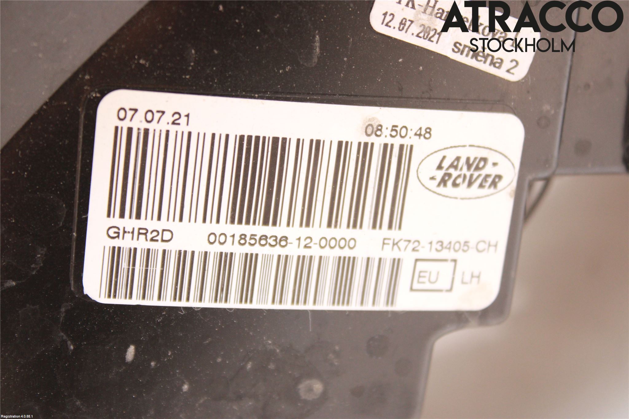 Landrover LAND ROVER DISCOVERY 4 10-16 Baklykt Venstre