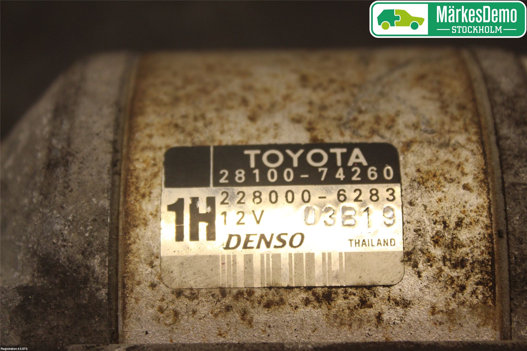 Toyota PREVIA 00- Startmotor