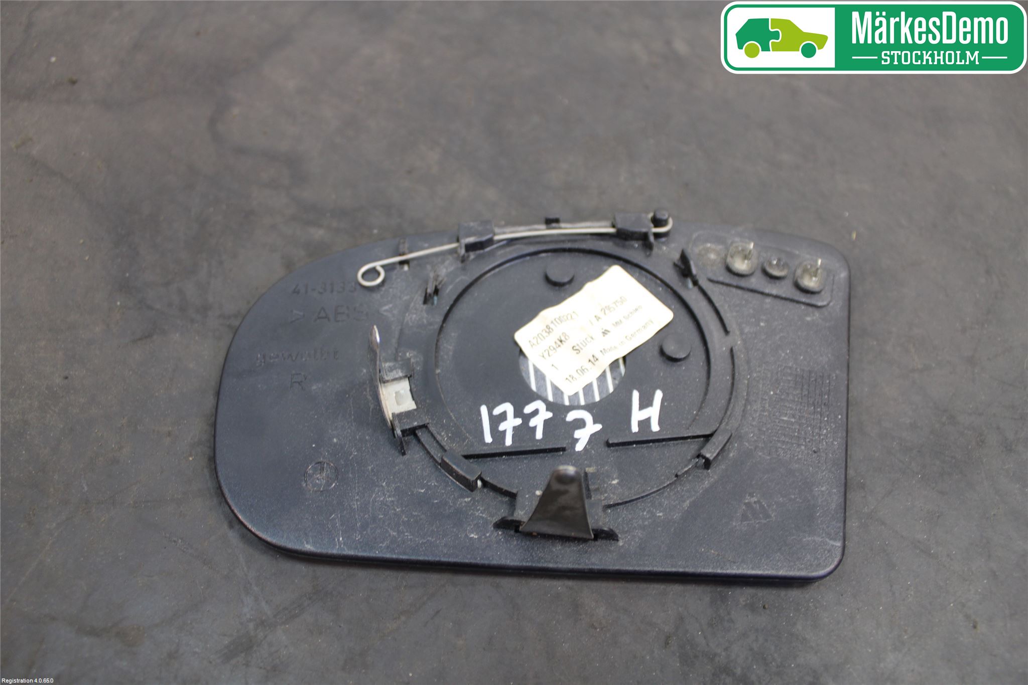 Mercedes-Benz MB C (203) 00-07 Speil Glass H