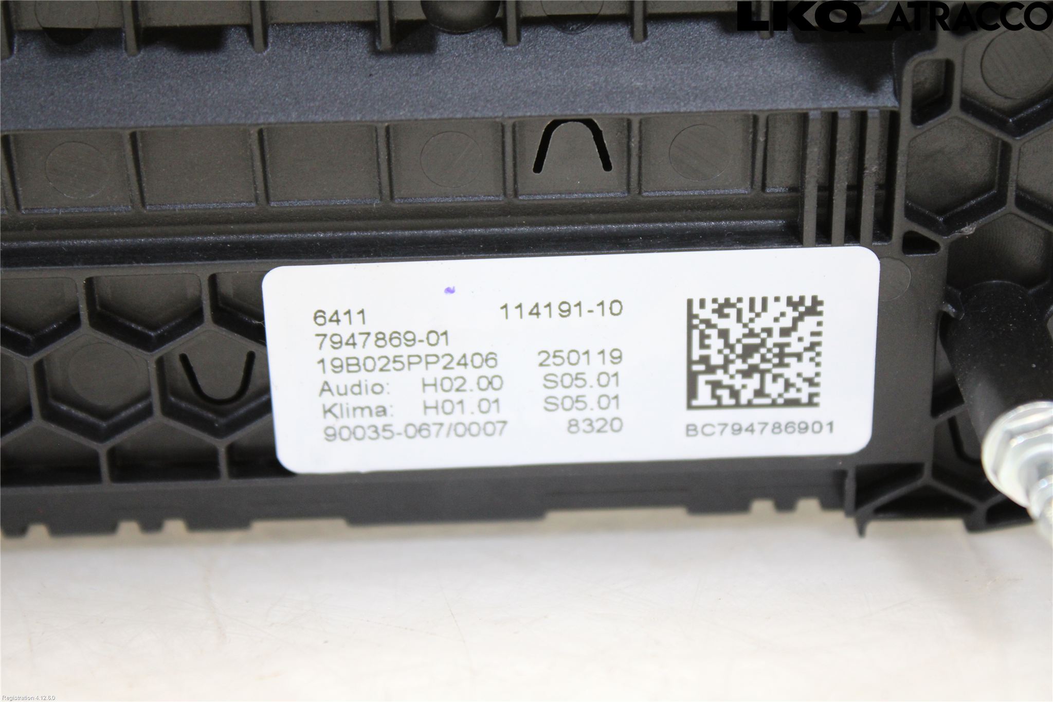 BMW 5 G30/G31/F90 17-23 Varme Ac Betjening-Display