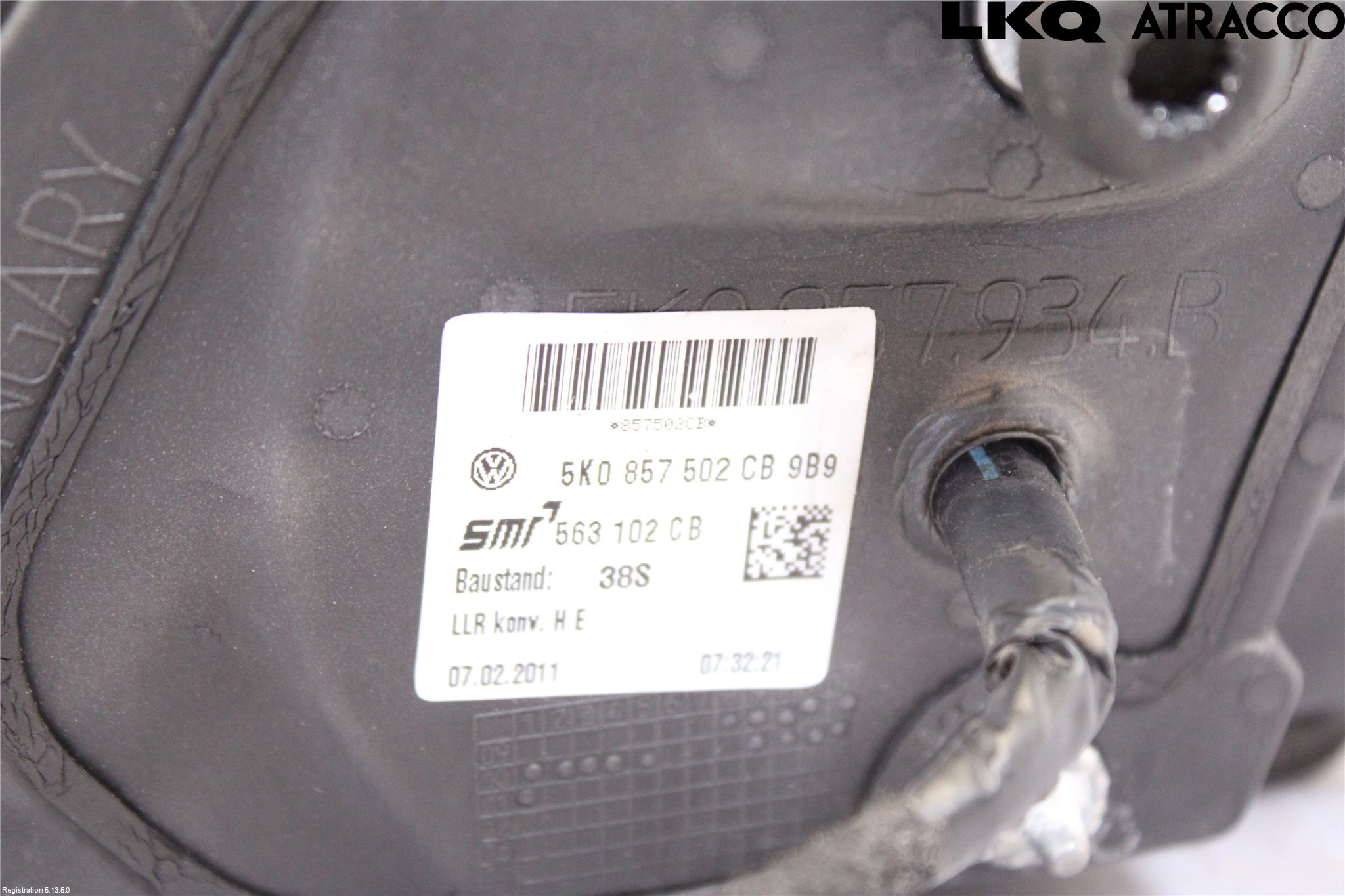 Volkswagen VW GOLF VI 09-13 Speil H M-El Justering