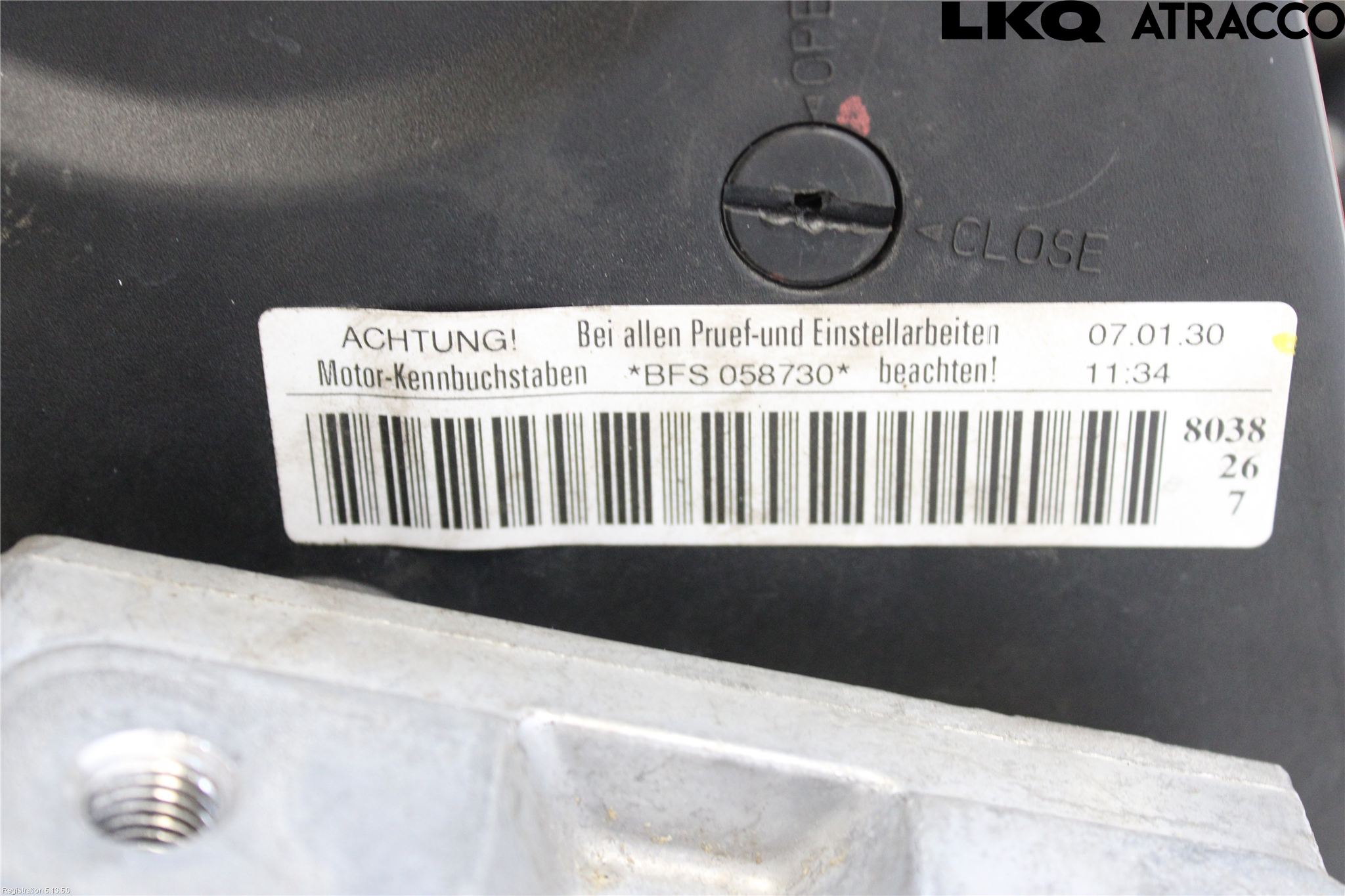 Volkswagen VW BEETLE 98-10 Motor Bensin