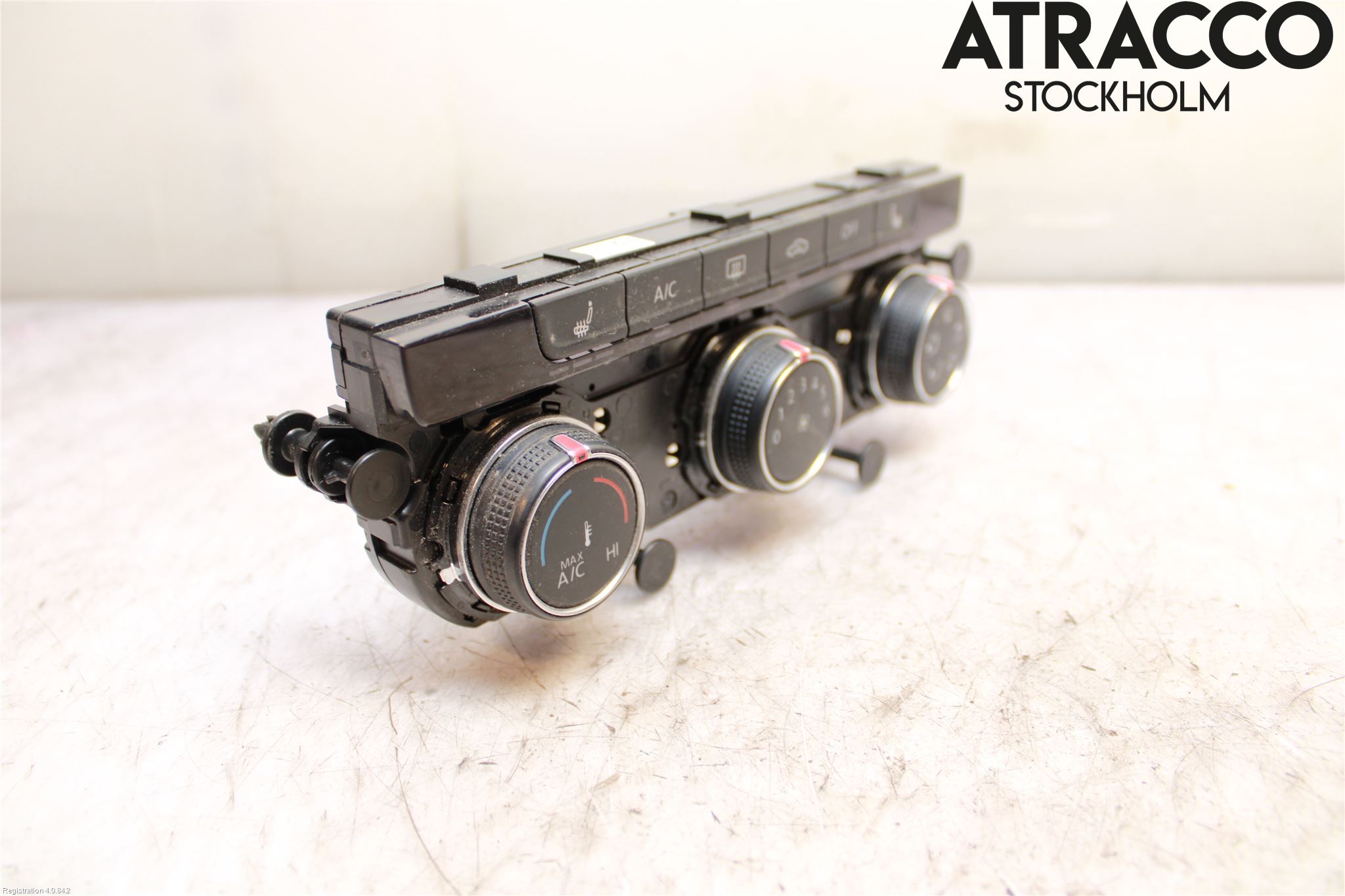 Volkswagen VW GOLF / E-GOLF VII 13-20 Varme Ac Betjening-Display