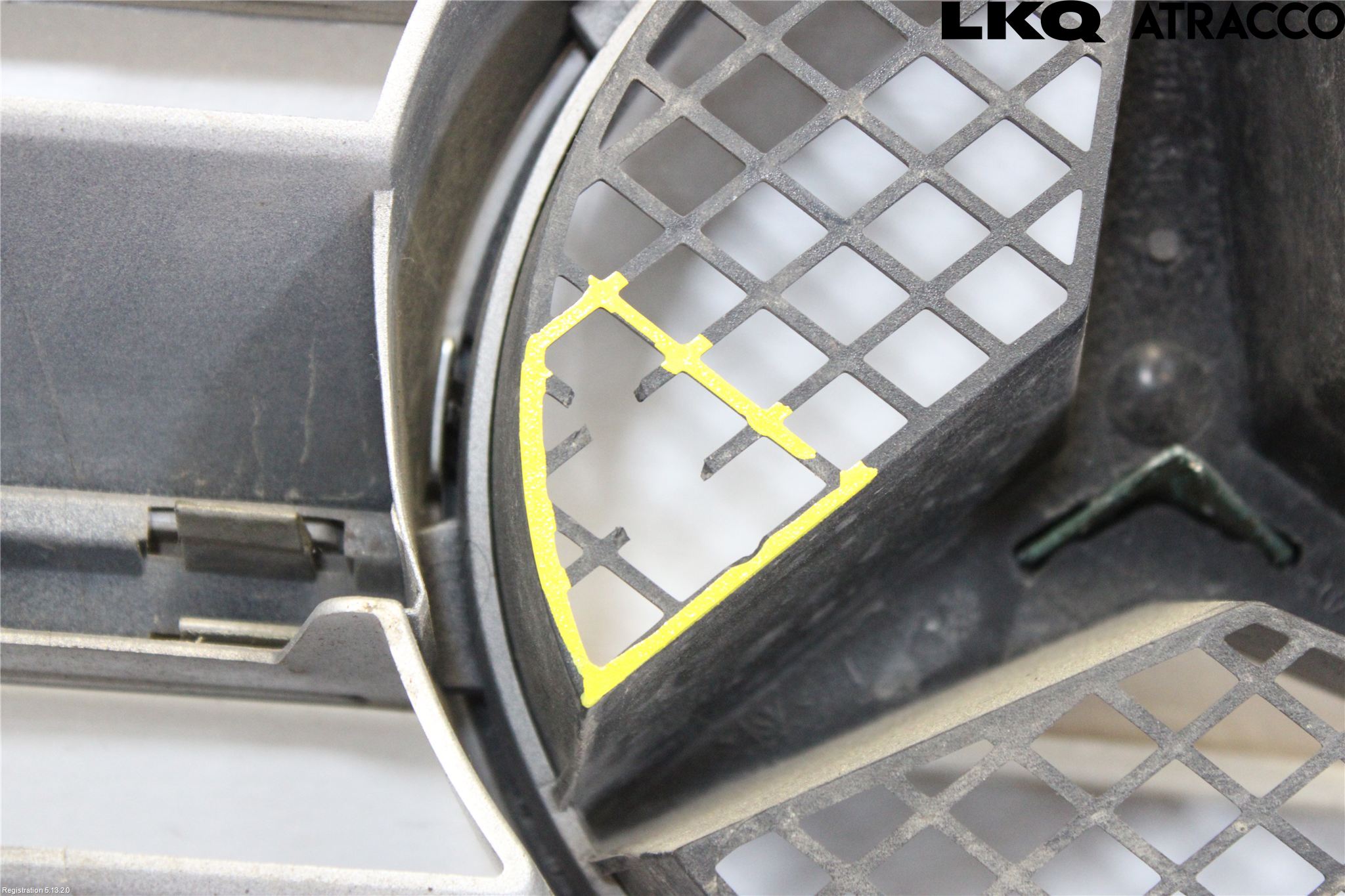 Mercedes-Benz MB B-KLASS (W245) 05-12 Grill Komplett
