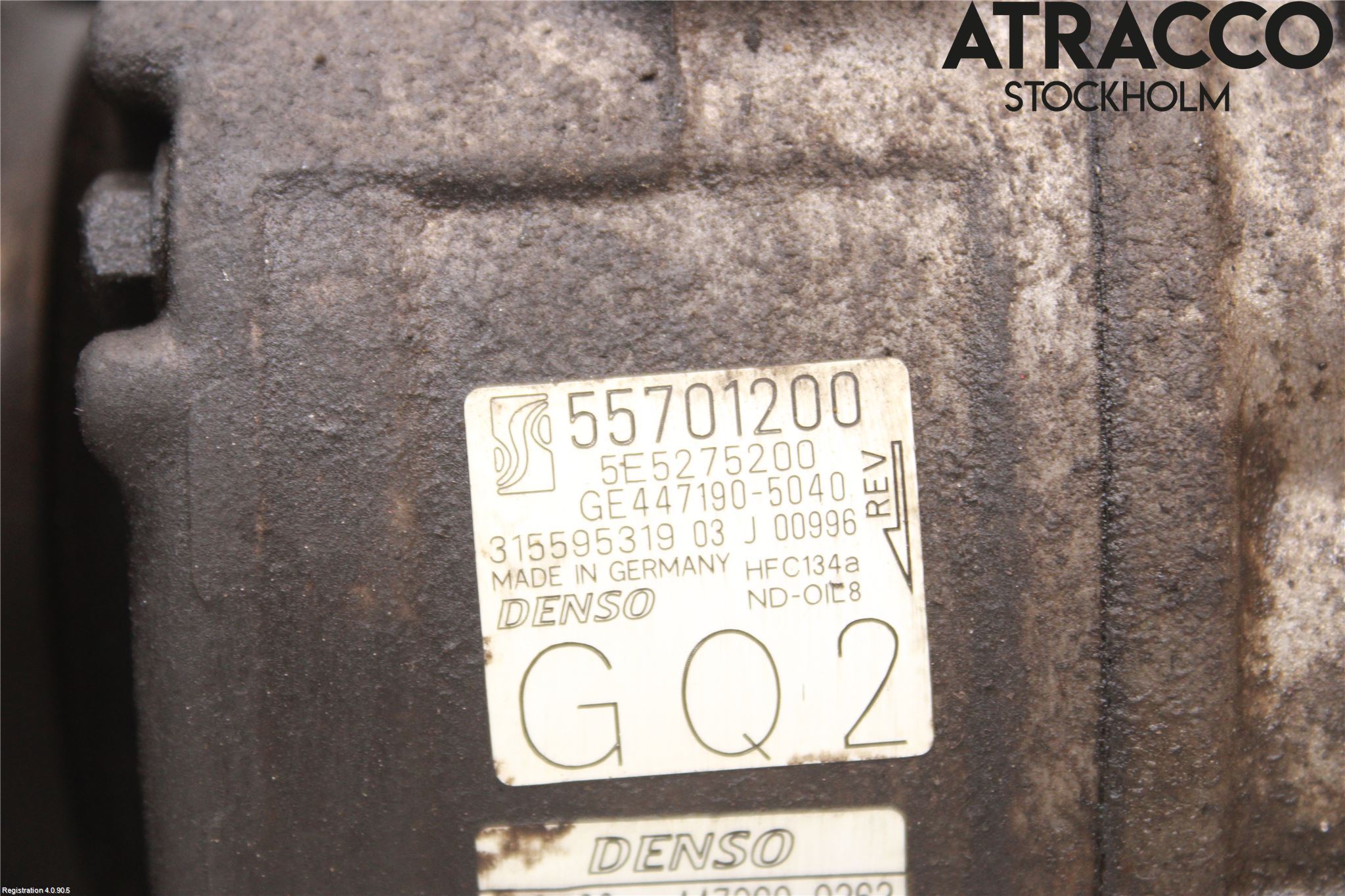 Opel CORSA D 07-14 Varme Ac Kompressor