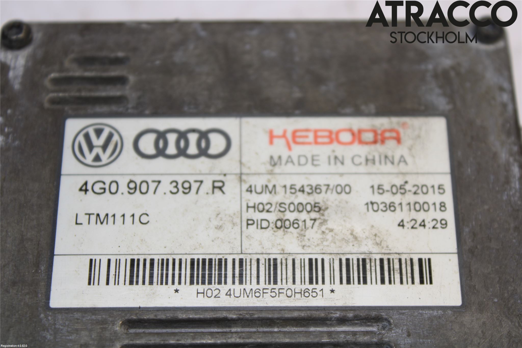 Audi A6/S6 4G 11-18 Styreenhet Xenon