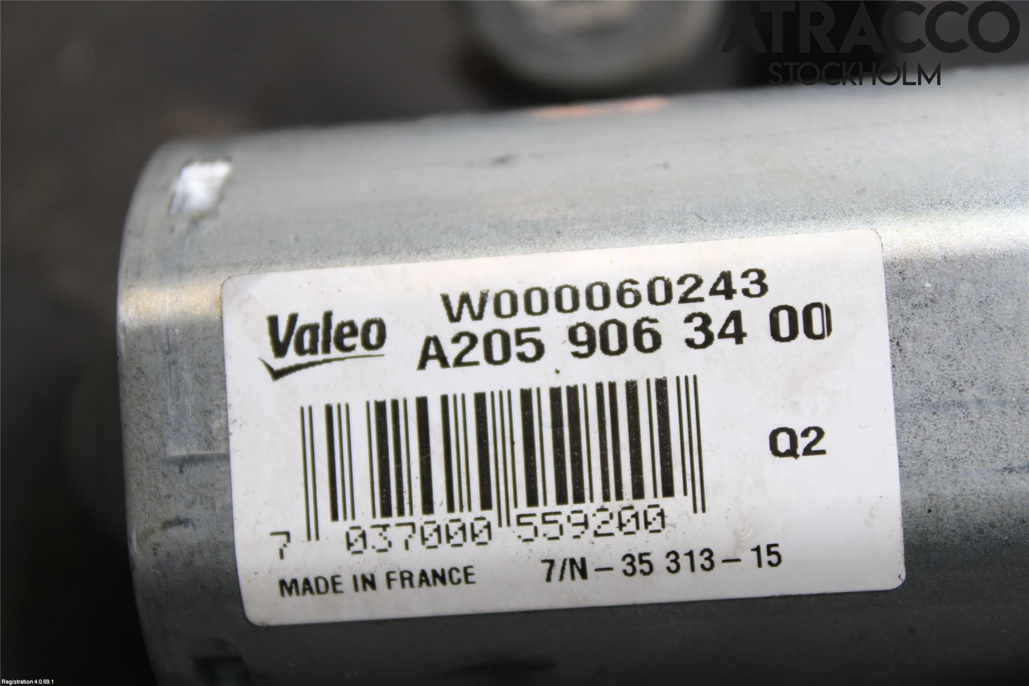 Mercedes-Benz MB C-KLASS (W205) 14-21 Viskermotor Bakluke