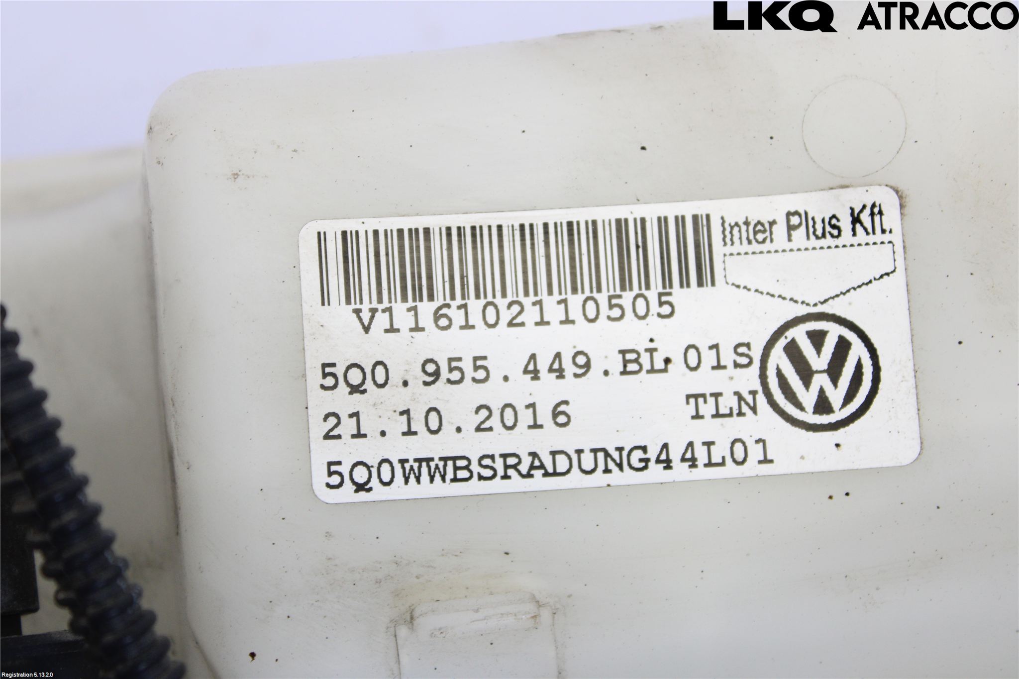 Volkswagen VW GOLF / E-GOLF VII 13-20 Spylerbeholder Frontrute