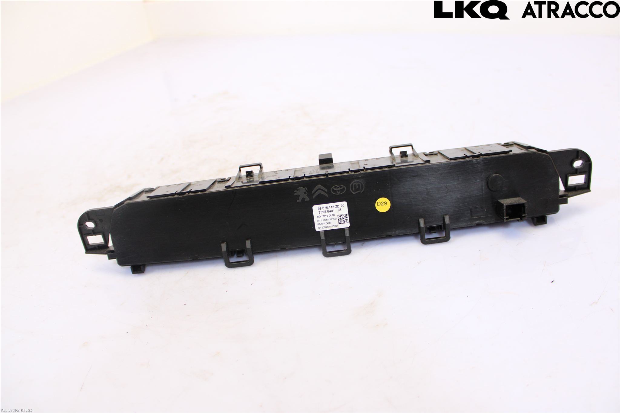 Toyota PROACE II 16- Varme Ac Betjening-Display