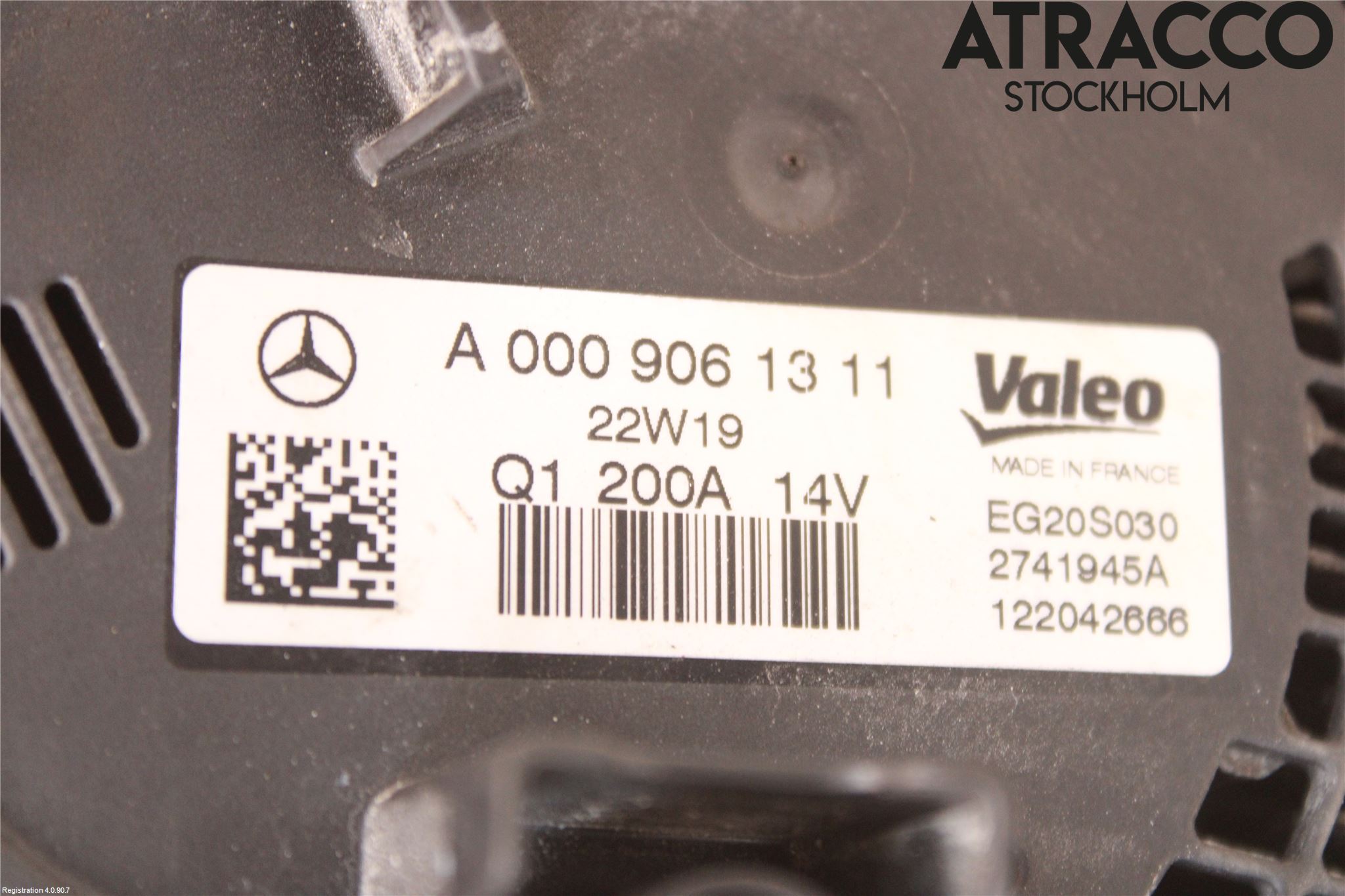 Mercedes-Benz MB A-KLASS (W177) 18- Dynamo