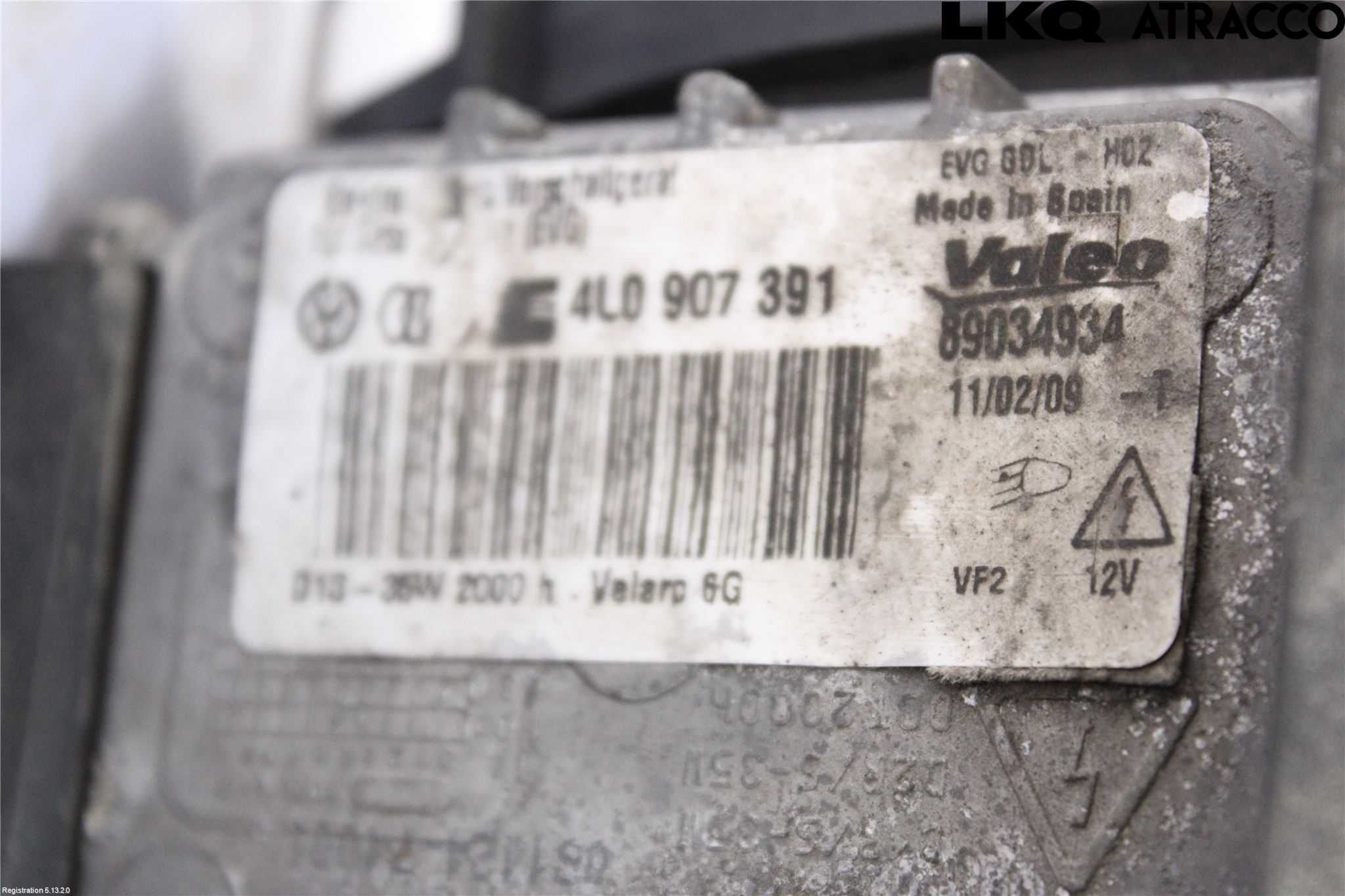 Volkswagen VW PASSAT 05-11 Frontlykt Venstre