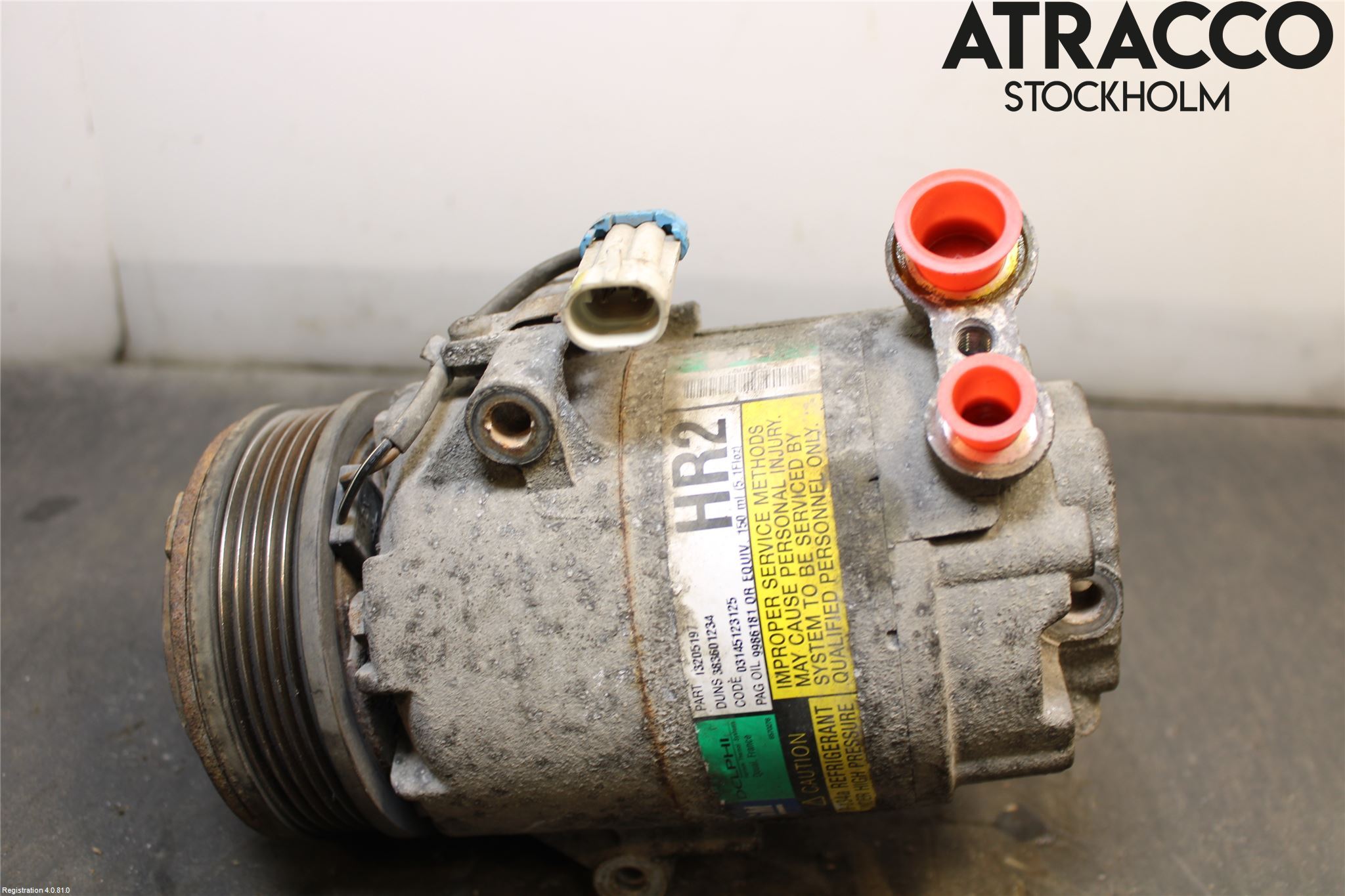 Opel MERIVA A   03-10 Varme Ac Kompressor