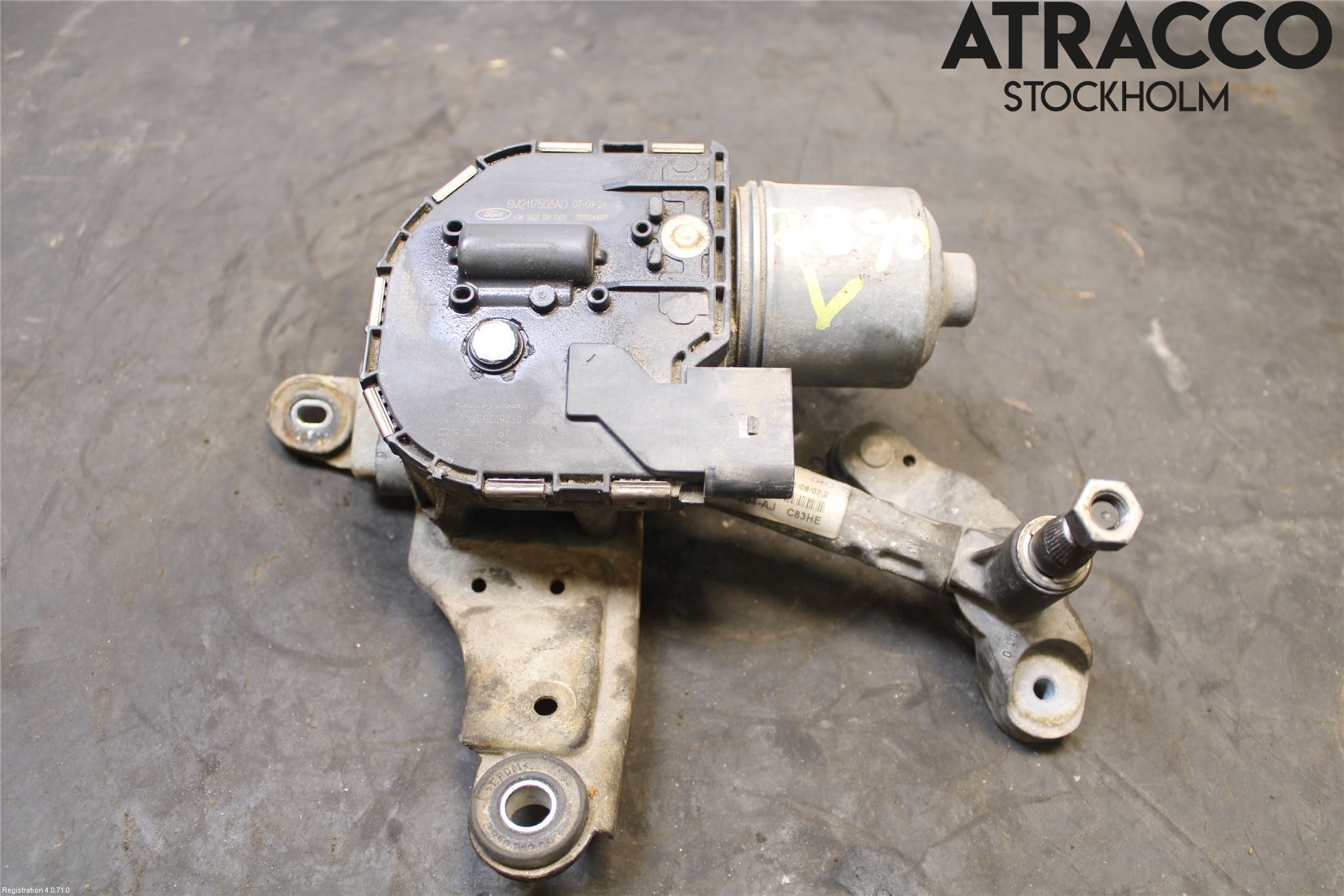 Ford S-MAX 06-15 Viskermotor Frontrute