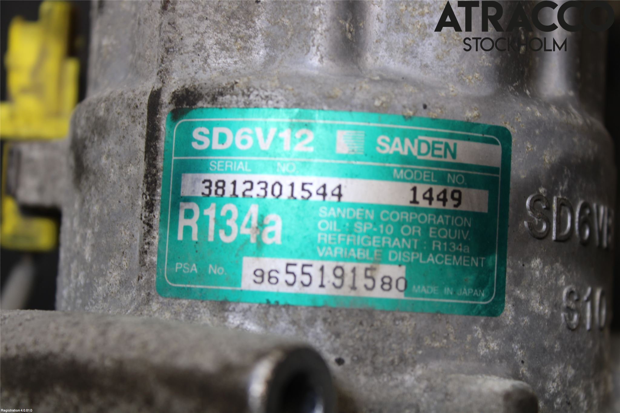 Peugeot 307     01-05 Varme Ac Kompressor