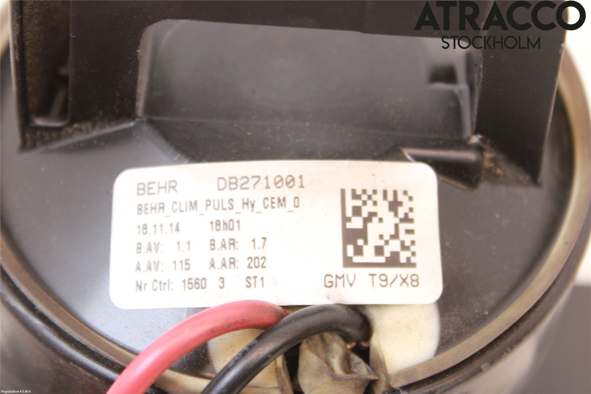 Peugeot 308 14-21 Varme Ac Varmeapparatvifte