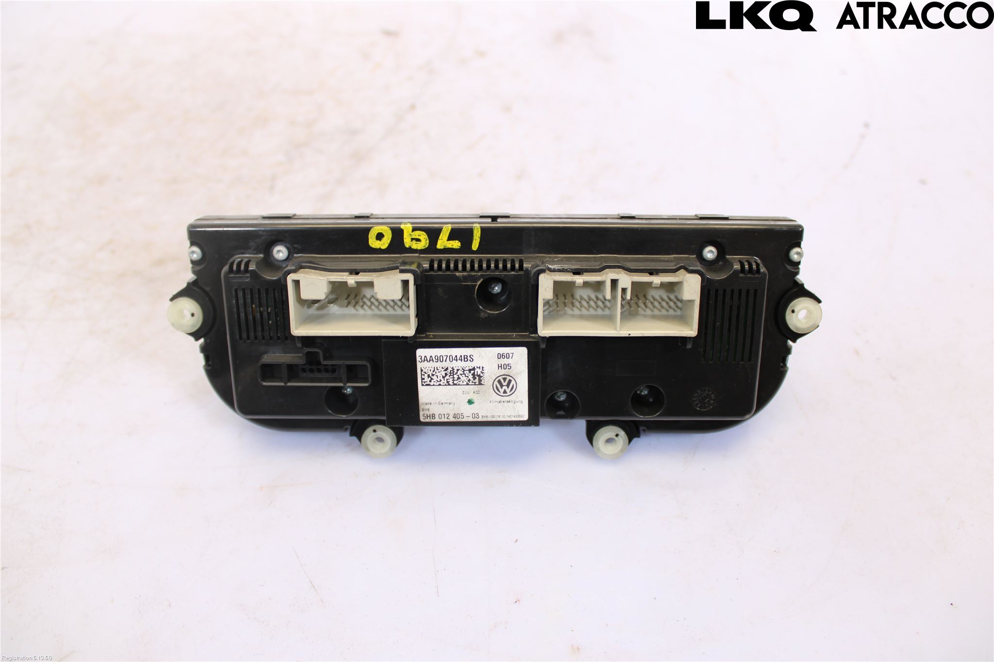 Volkswagen VW PASSAT 11-14 Varme Ac Betjening-Display