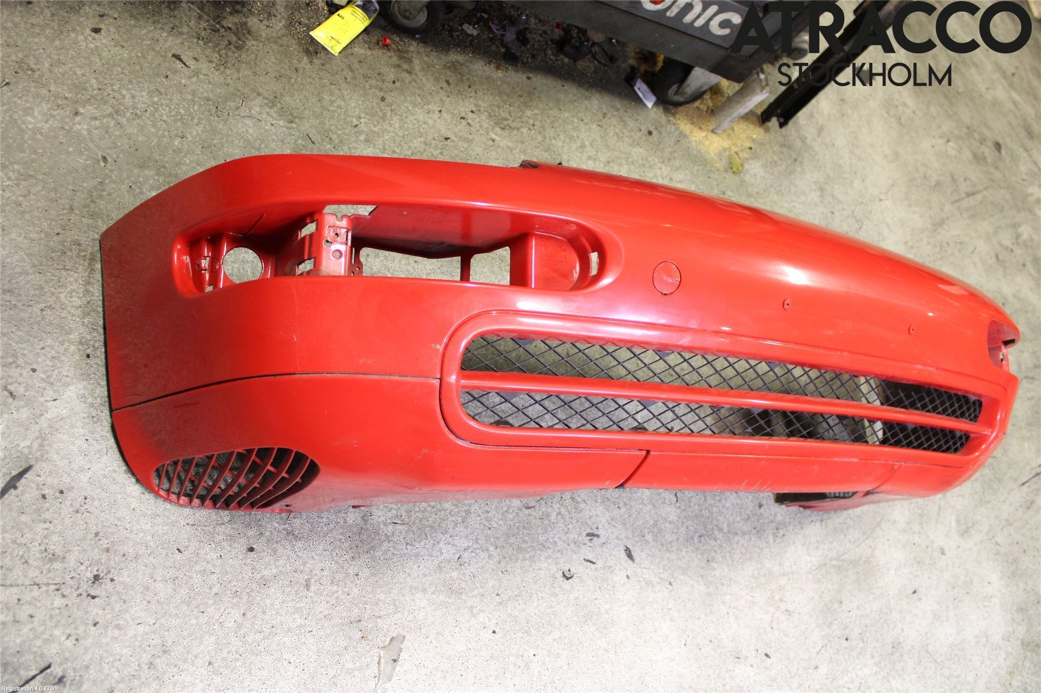 Porsche 911 64- Støtfanger Foran Plastdeksel