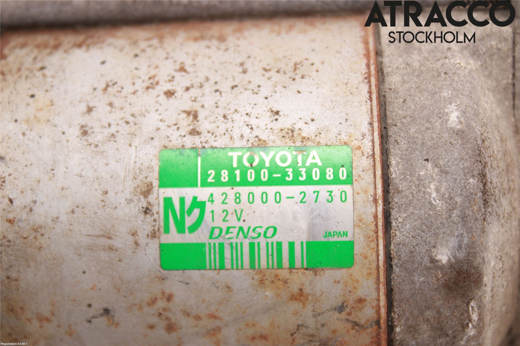 Toyota COROLLA 02-07 Startmotor Diesel
