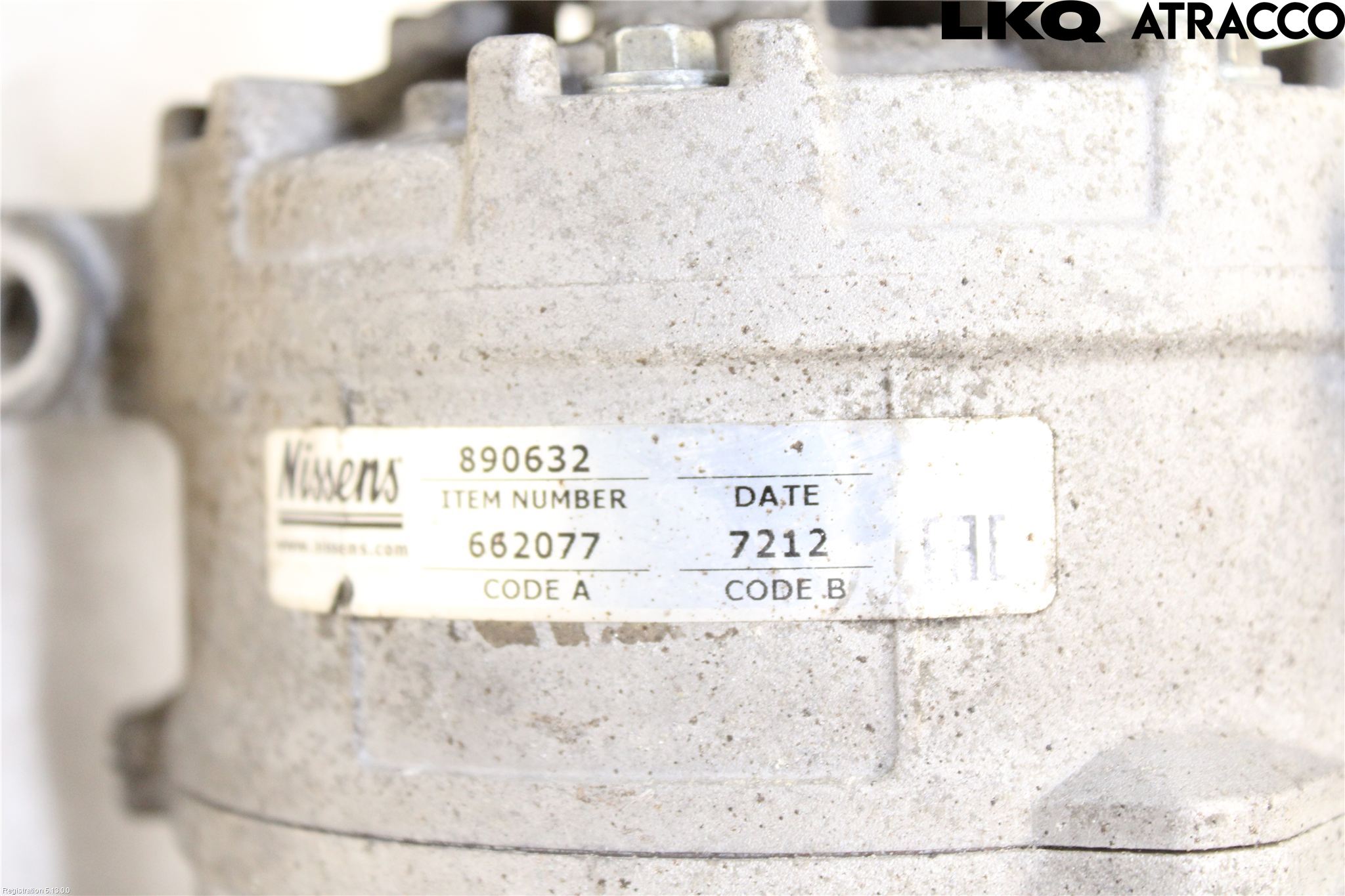Volkswagen VW PASSAT 11-14 Varme Ac Kompressor