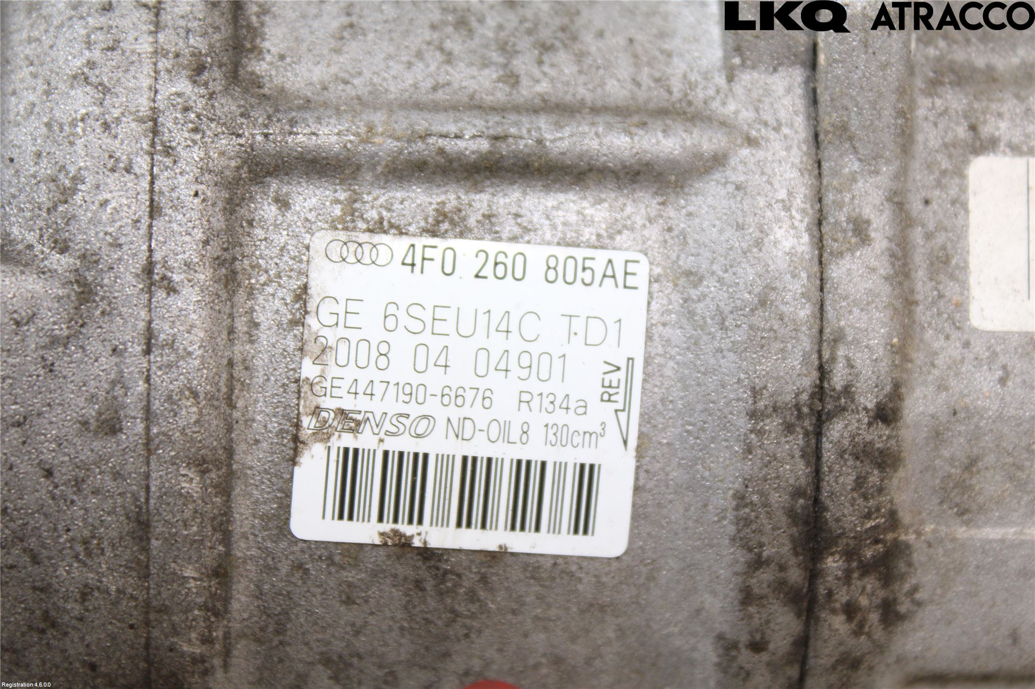 Audi A6/S6     05-11 Varme Ac Kompressor