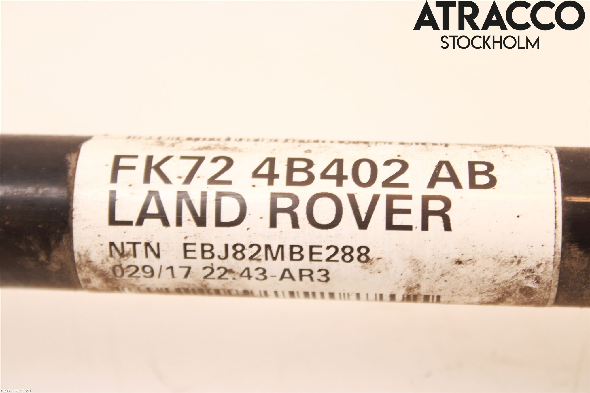 Landrover LAND ROVER DISCOVERY 4 10-16 Drivaksel Bak Kompl Venstre