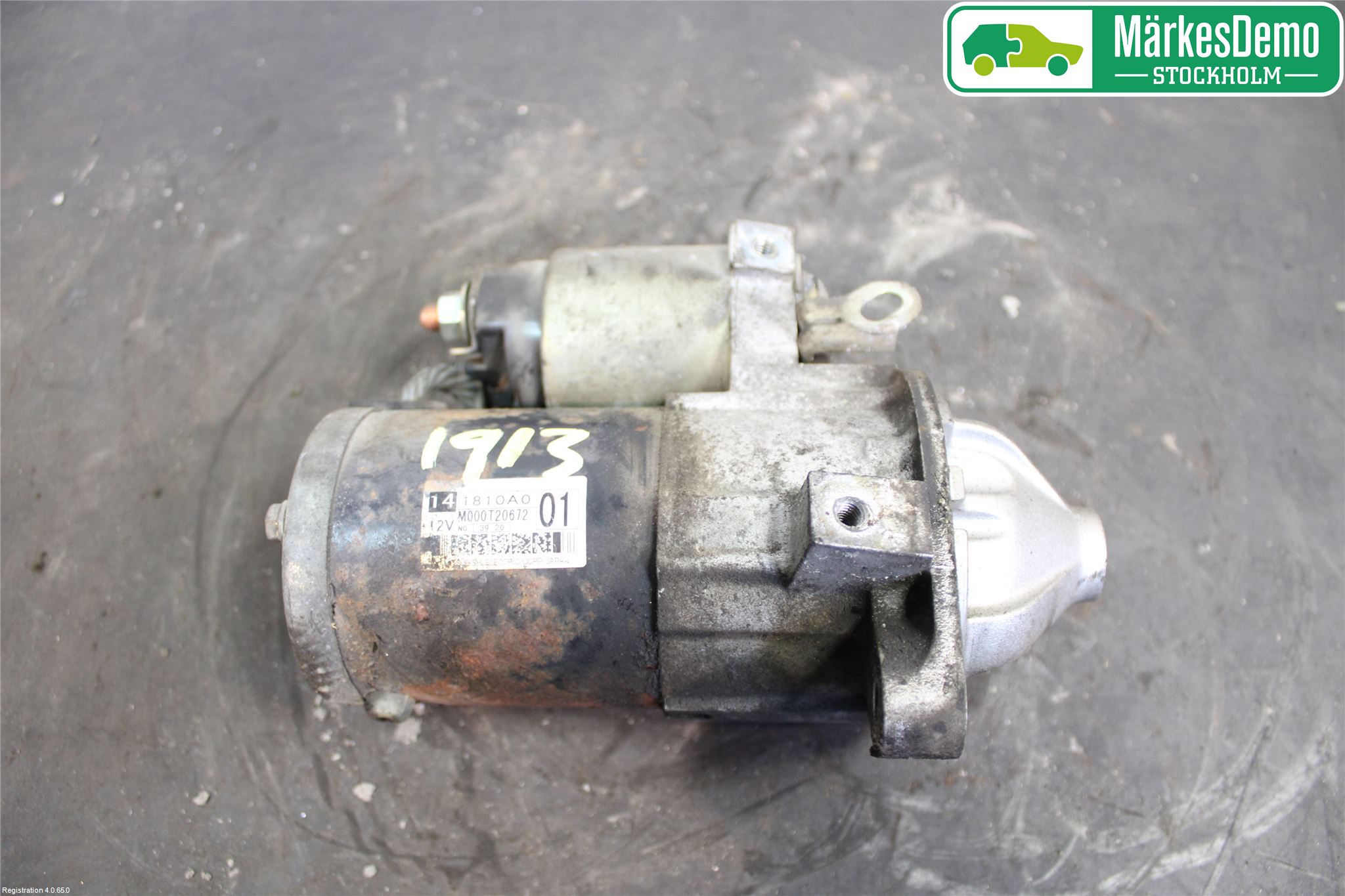Mitsubishi OUTLANDER 01-07 Startmotor