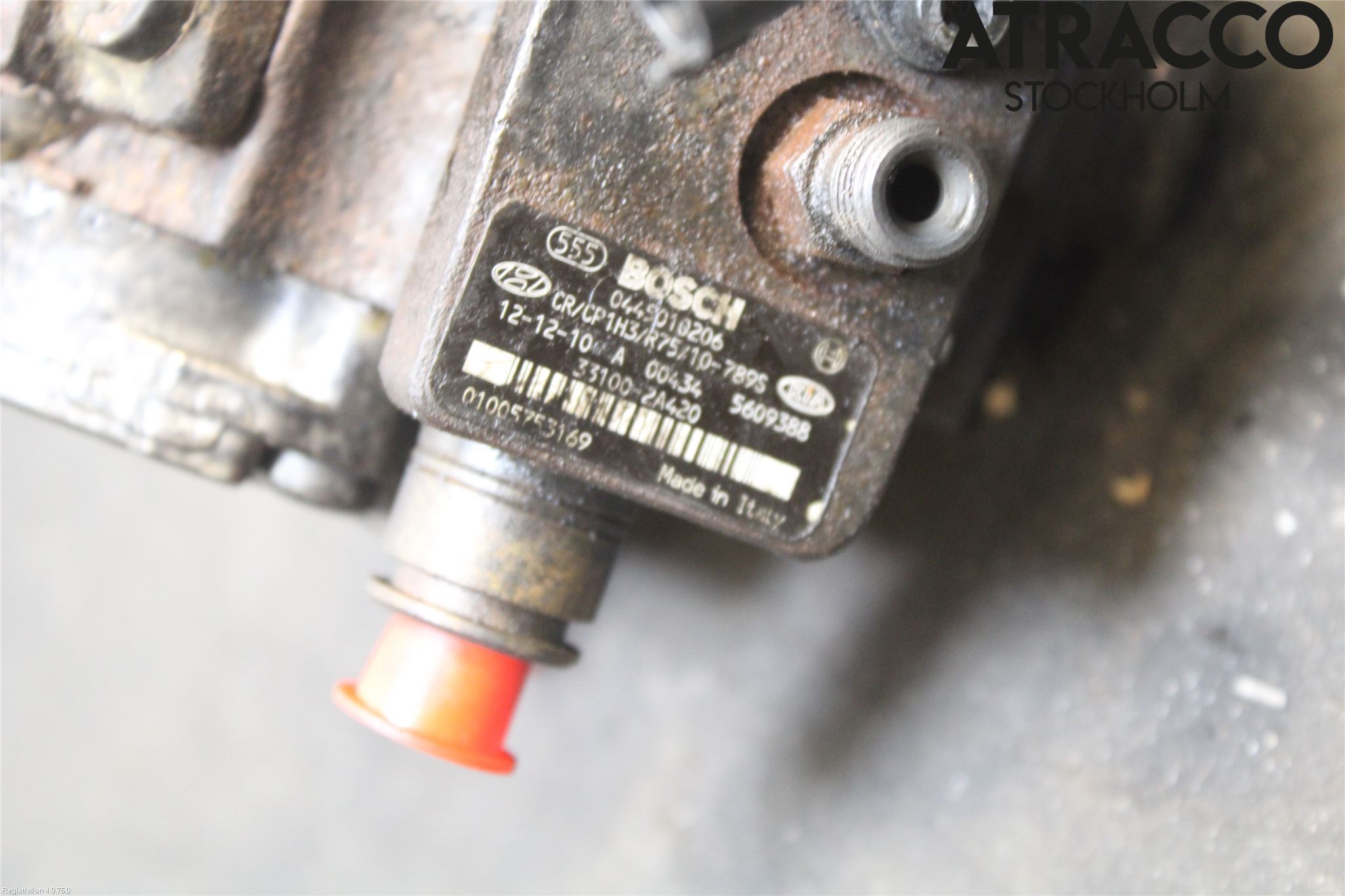 Kia CARENS III 13-19 Drivstoff Dieselpumpe Hoved