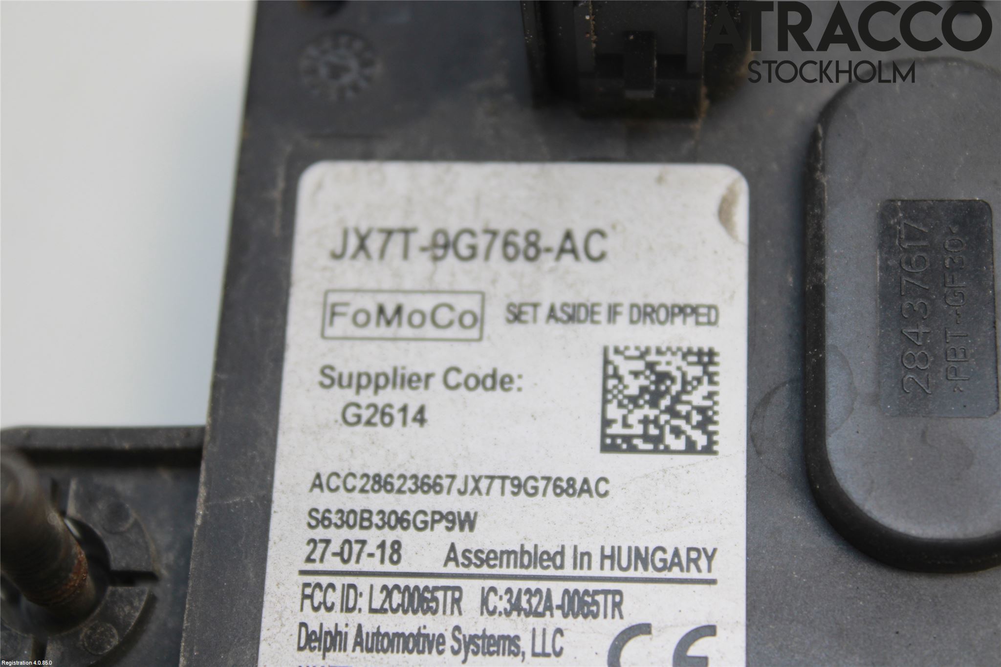 Ford FOCUS 19- Sensor Fartsbegrensning