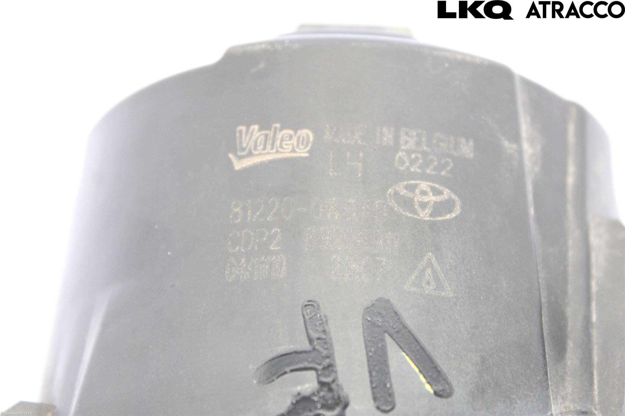 Toyota RAV 4 06-12 Frontlykt-Kurve-Tåkelys