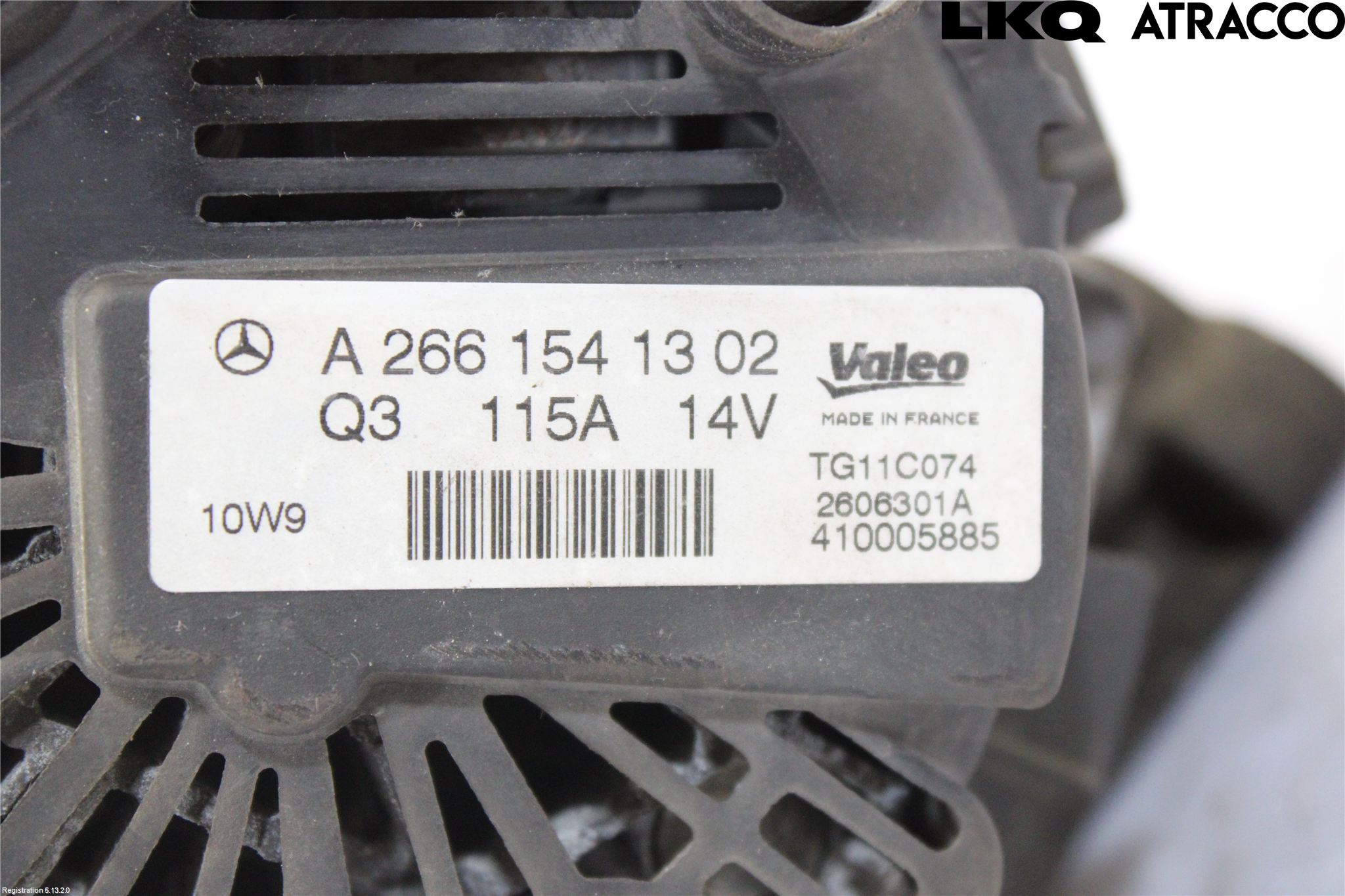 Mercedes-Benz MB B-KLASS (W245) 05-12 Dynamo