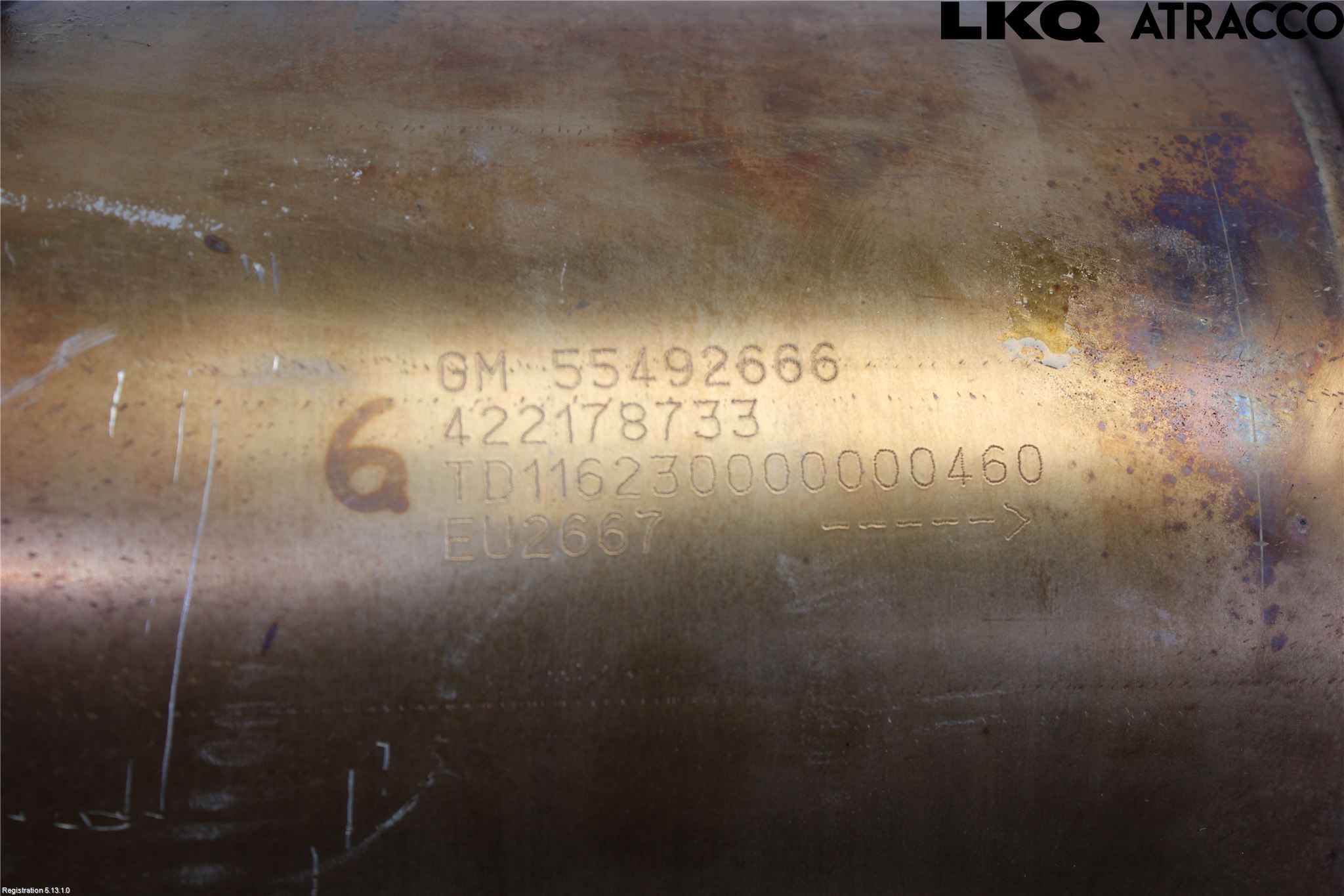 Opel INSIGNIA 09-16 Eksos Partikketfilter