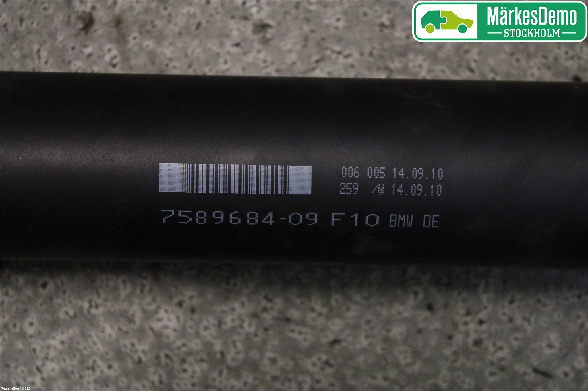 BMW 5 F10/F11/F18 09-17 Mellomaksel Kompl