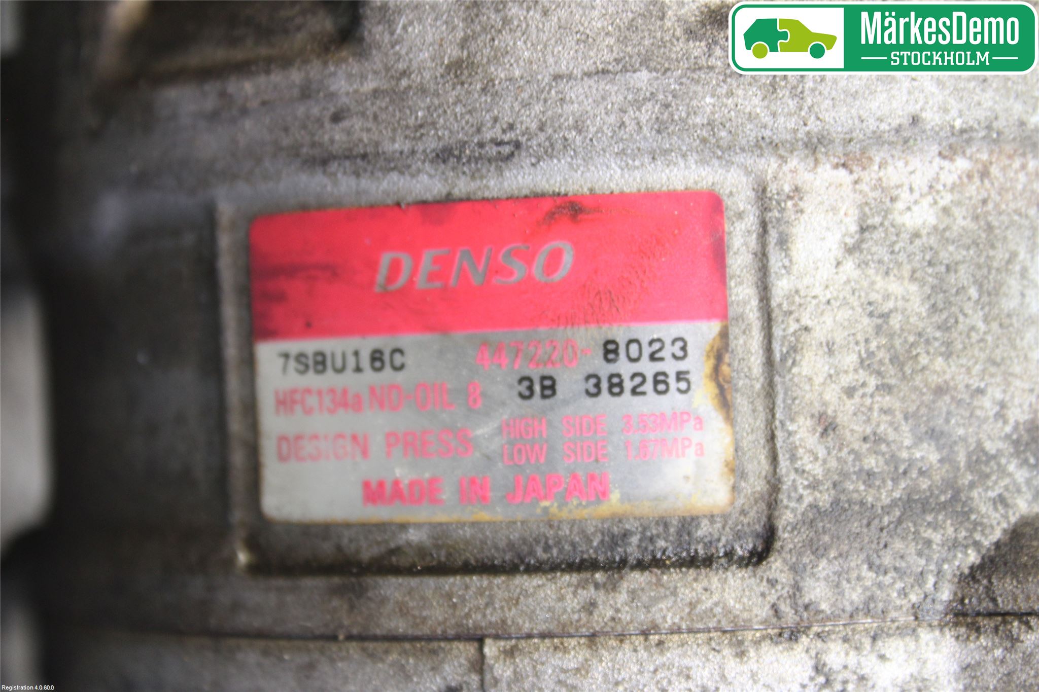 BMW 3 E46      98-05 Varme Ac Kompressor