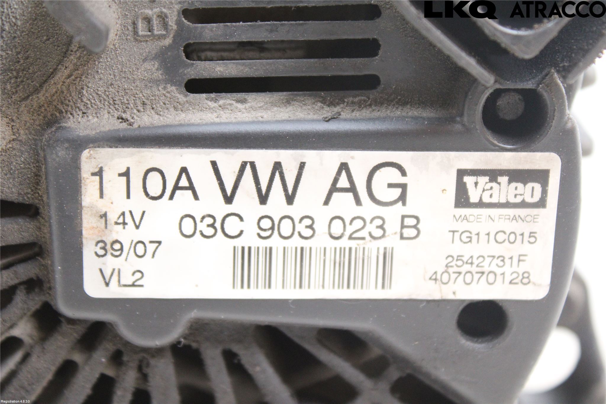 Volkswagen VW GOLF V 04-09 Dynamo