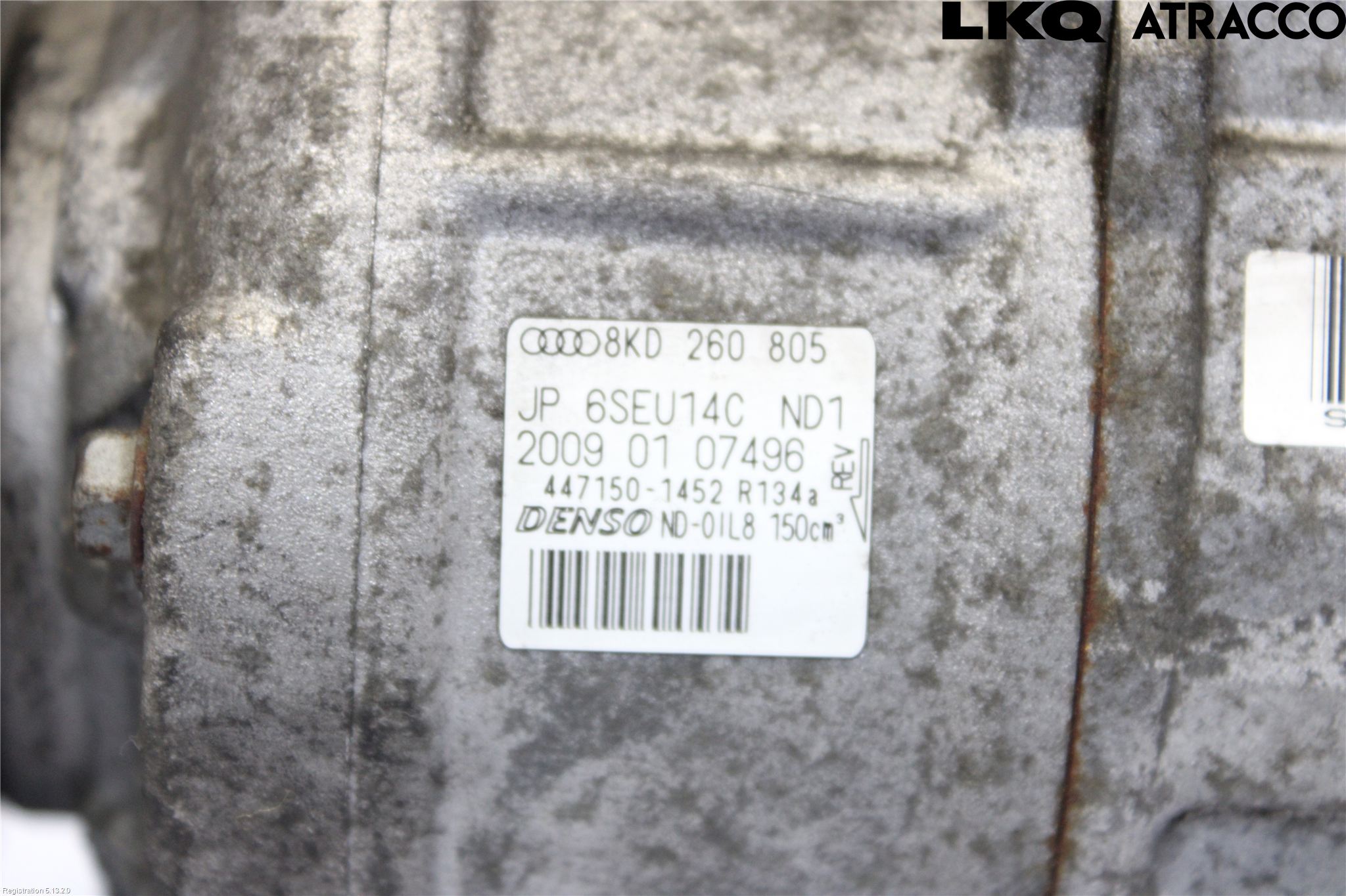 Audi A5 07-16 Varme Ac Kompressor