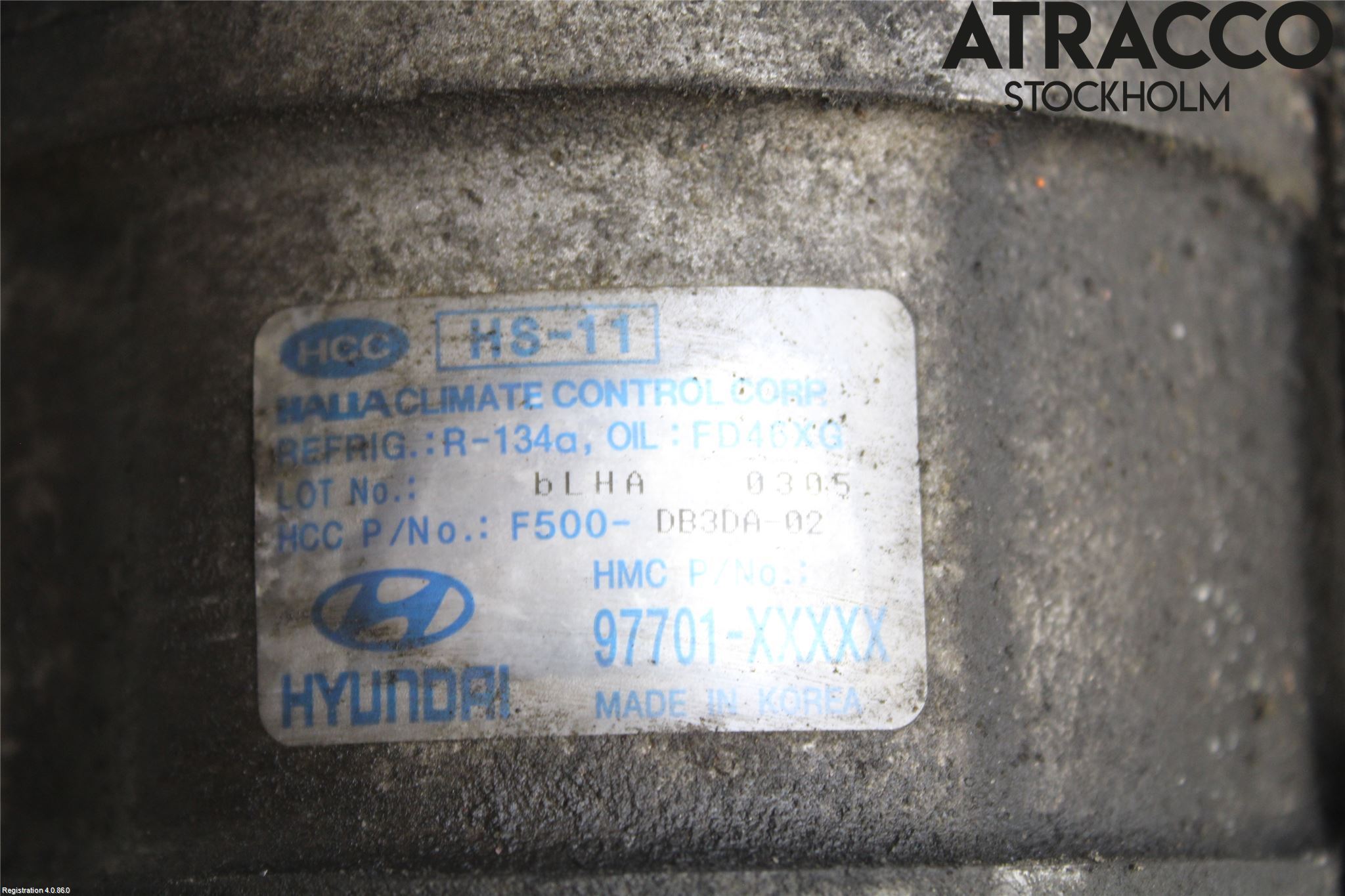 Kia PICANTO    04-11 Varme Ac Kompressor
