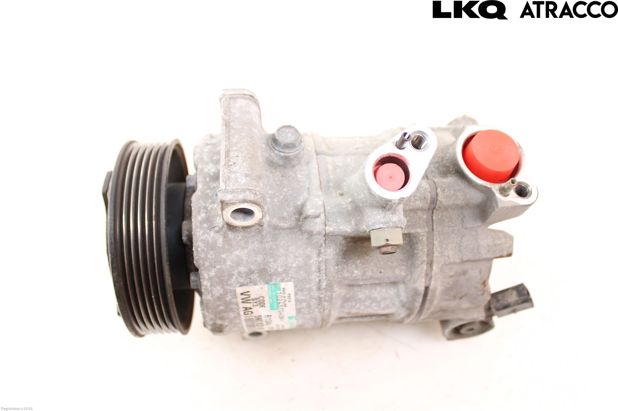 Volkswagen VW GOLF VI 09-13 Varme Ac Kompressor