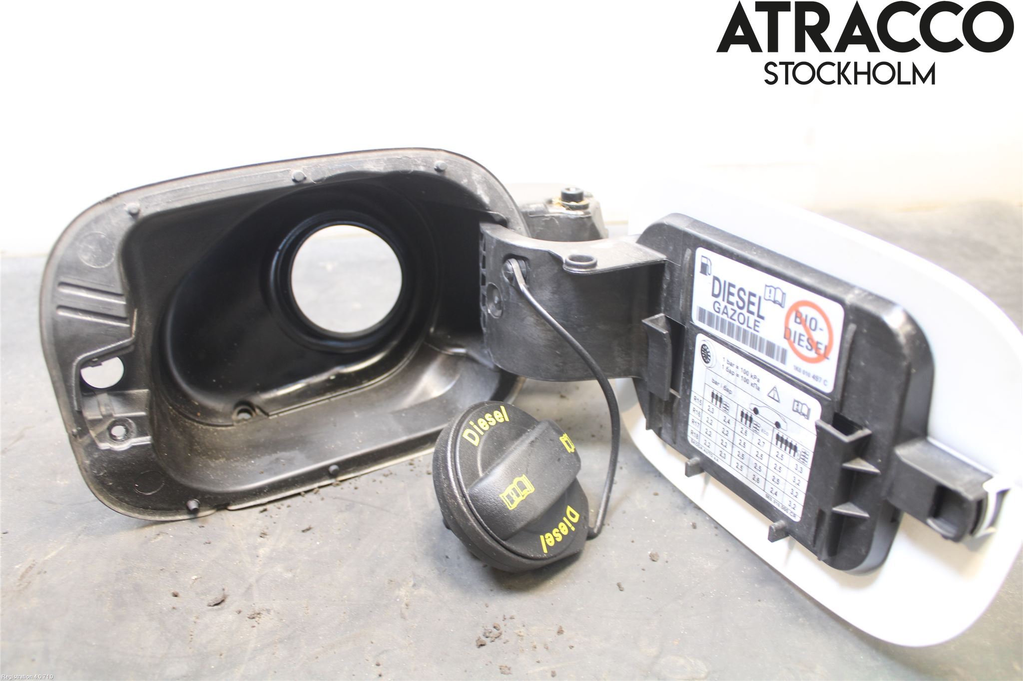 Skoda OCTAVIA (5E) 13-20 Drivstoff Tankluke