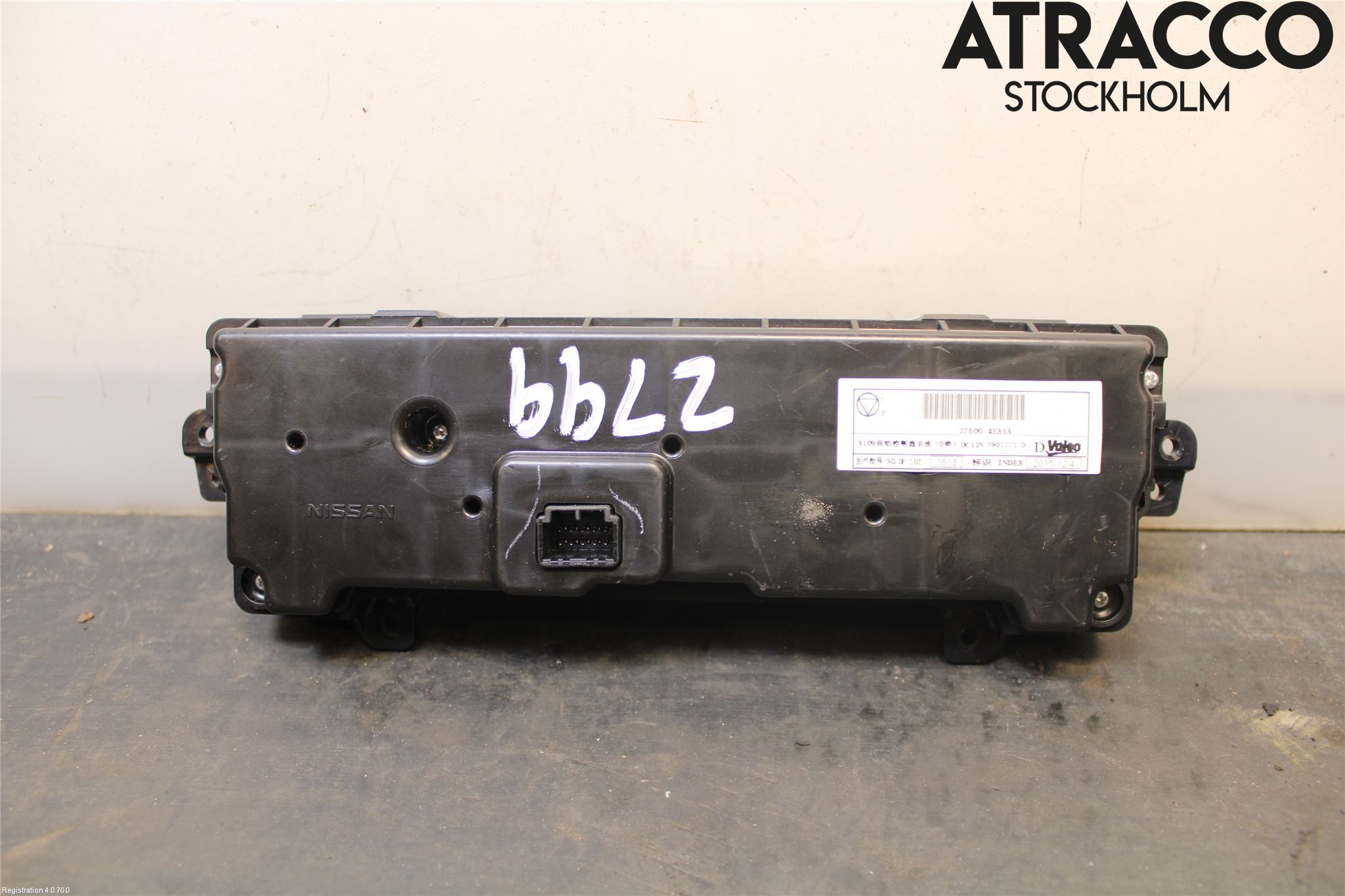 Nissan QASHQAI   07-10 Varme Ac Betjening-Display