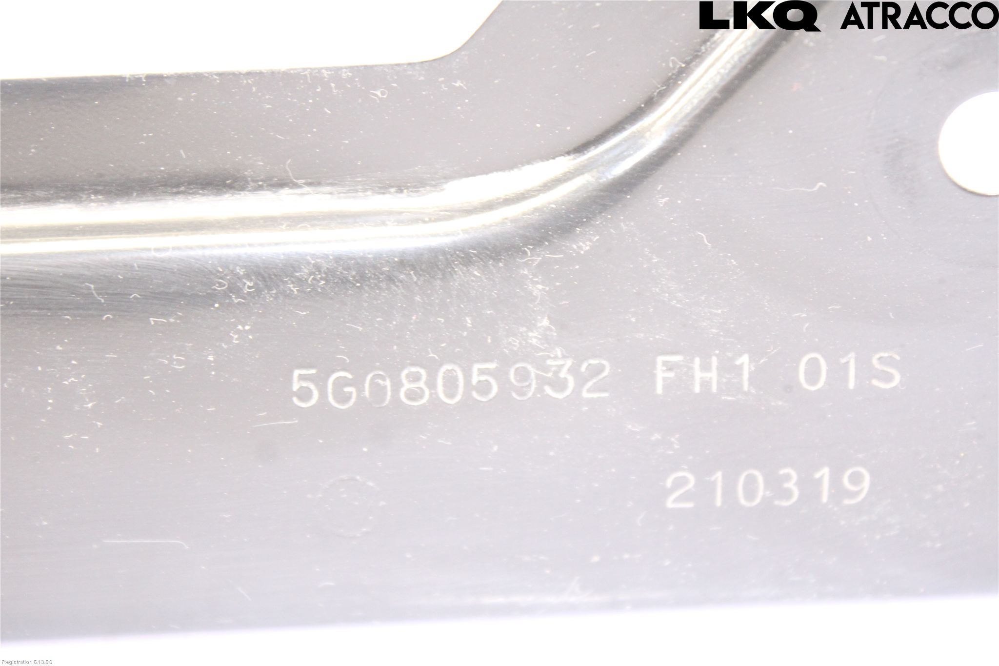 Volkswagen VW GOLF / E-GOLF VII 13-20 Frontplate Øvre