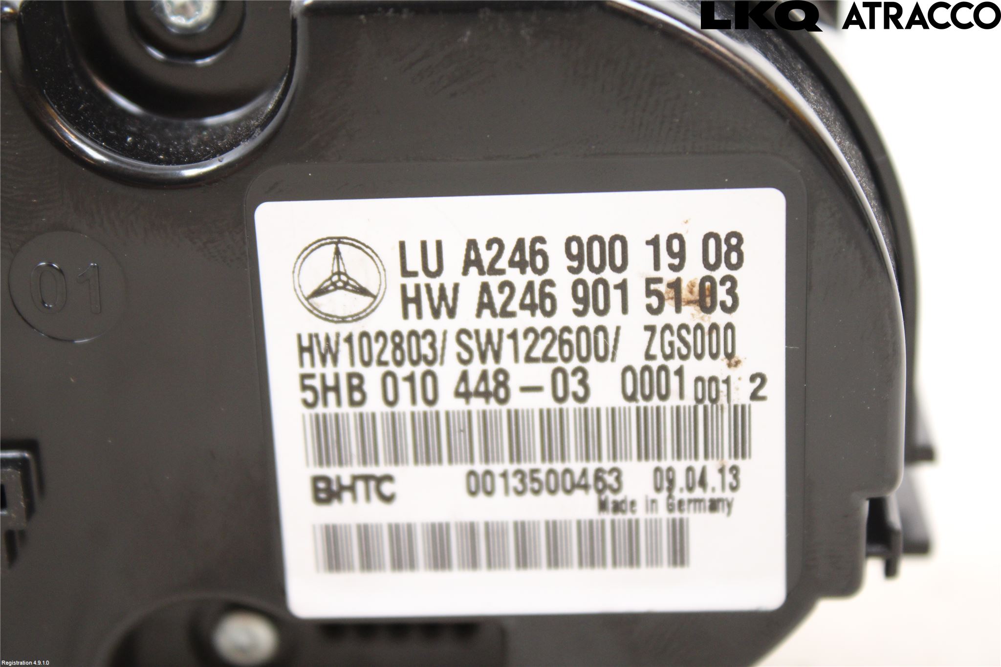 Mercedes-Benz MB A-KLASS (W176) 13-18 Varme Ac Betjening-Display