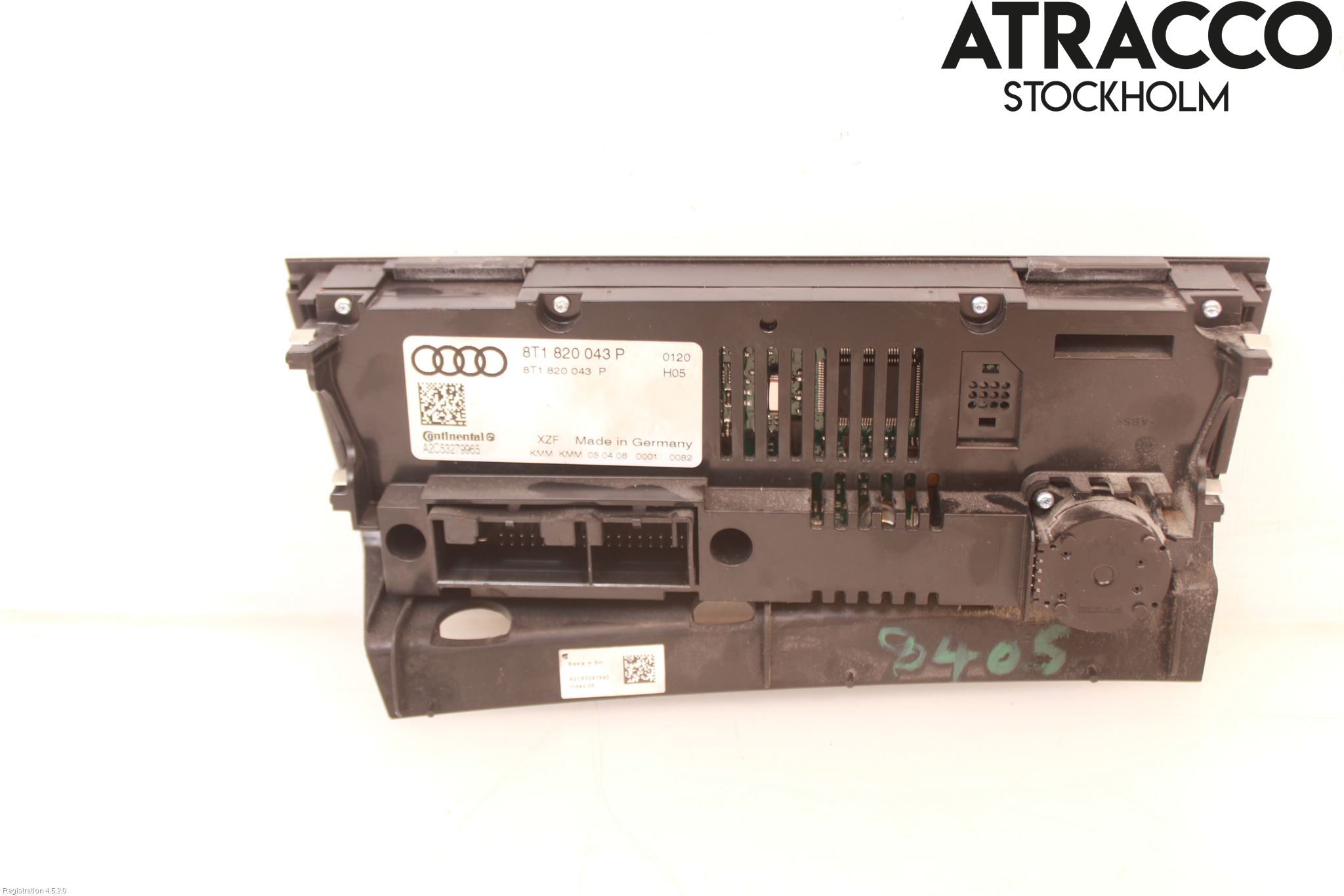 Audi A4/S4 08-11 Varme Ac Betjening-Display