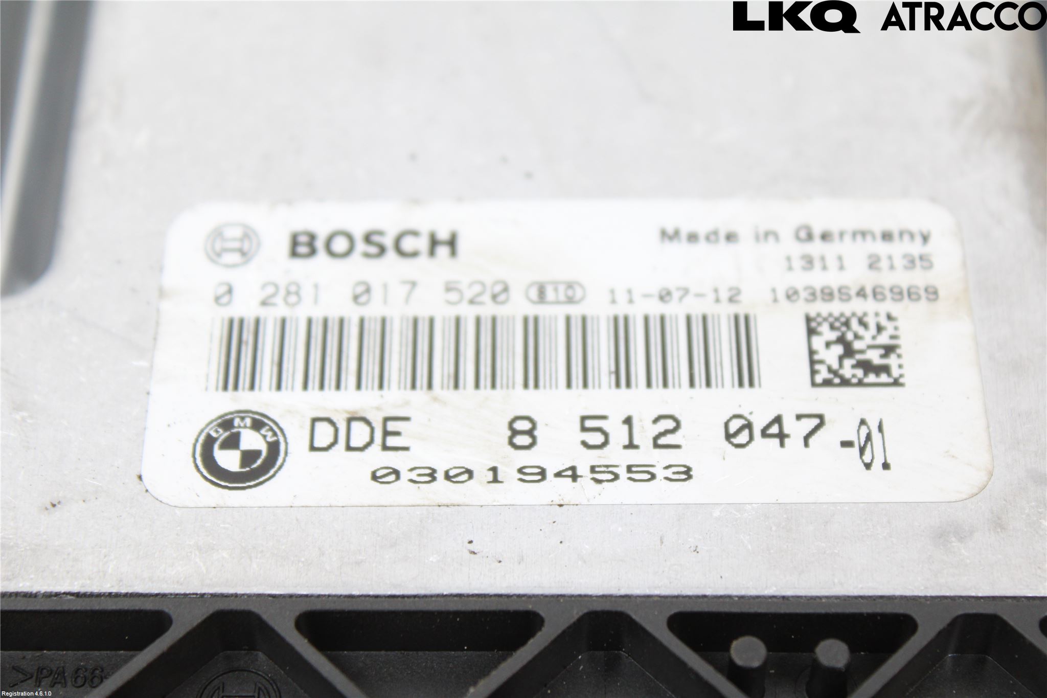 BMW 3 E90/91 SED/TOU 05-12 Styreenhet Dieselpumpe