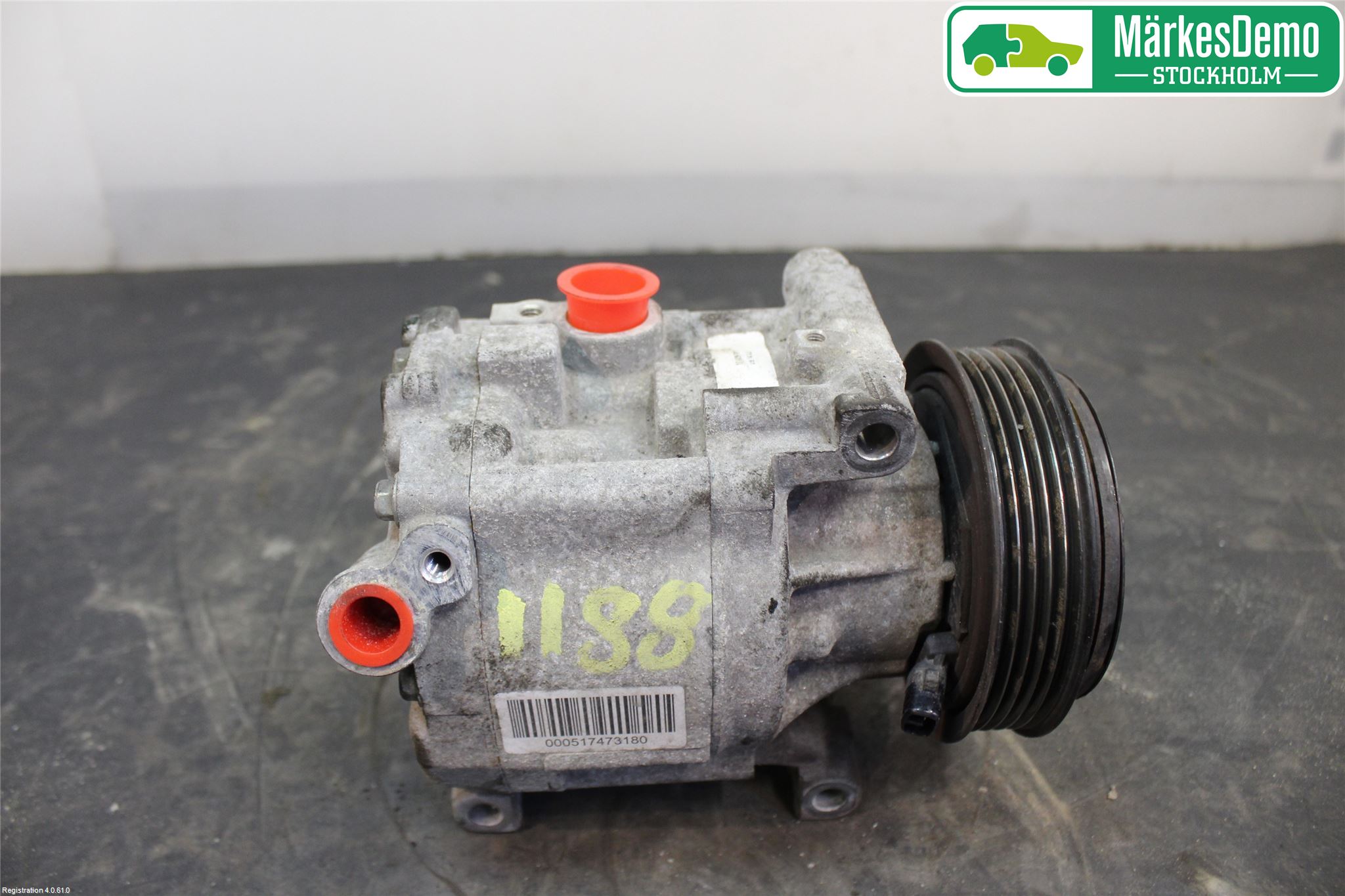 Ford KA 09-16 Varme Ac Kompressor