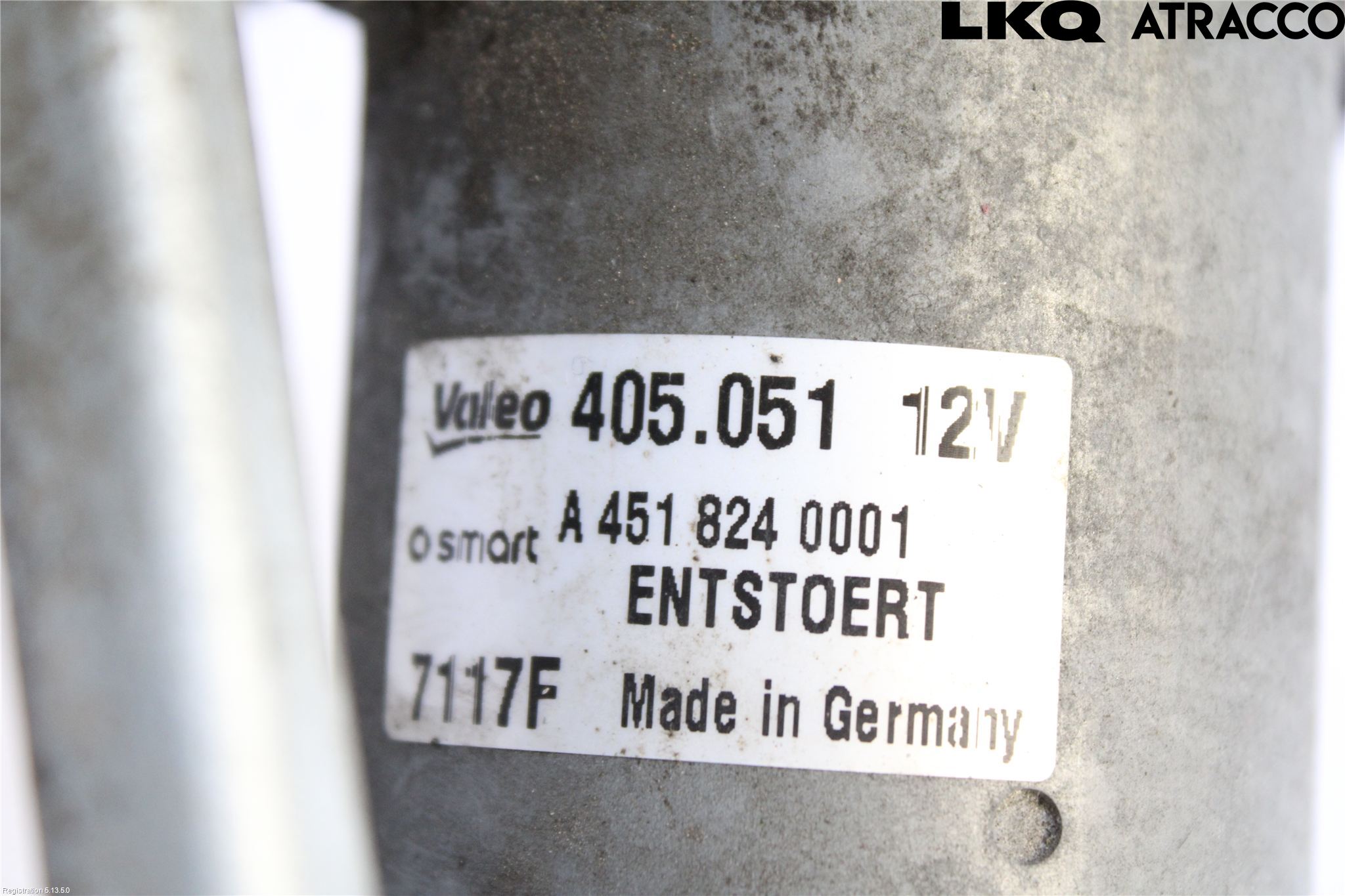 Smart FORTWO I 99-07 Viskermotor Frontrute