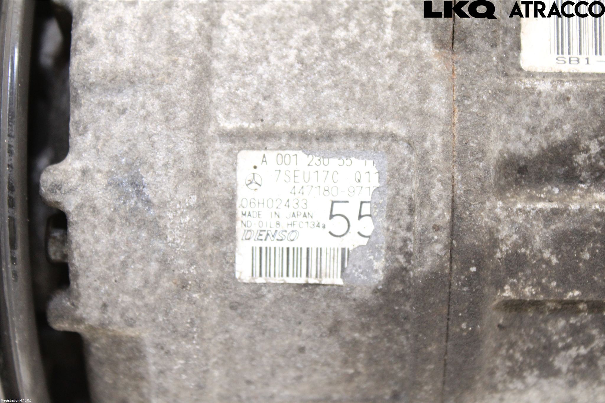 Mercedes-Benz MB C (203) 00-07 Varme Ac Kompressor