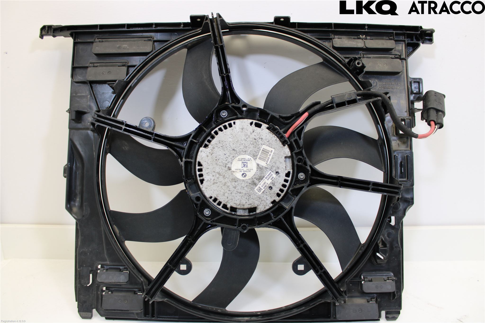 BMW 5 F10/F11/F18 09-17 Kjølevifte Elektrisk