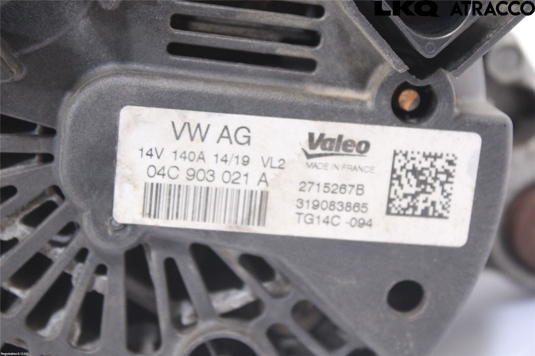Volkswagen VW GOLF / E-GOLF VII 13-20 Dynamo
