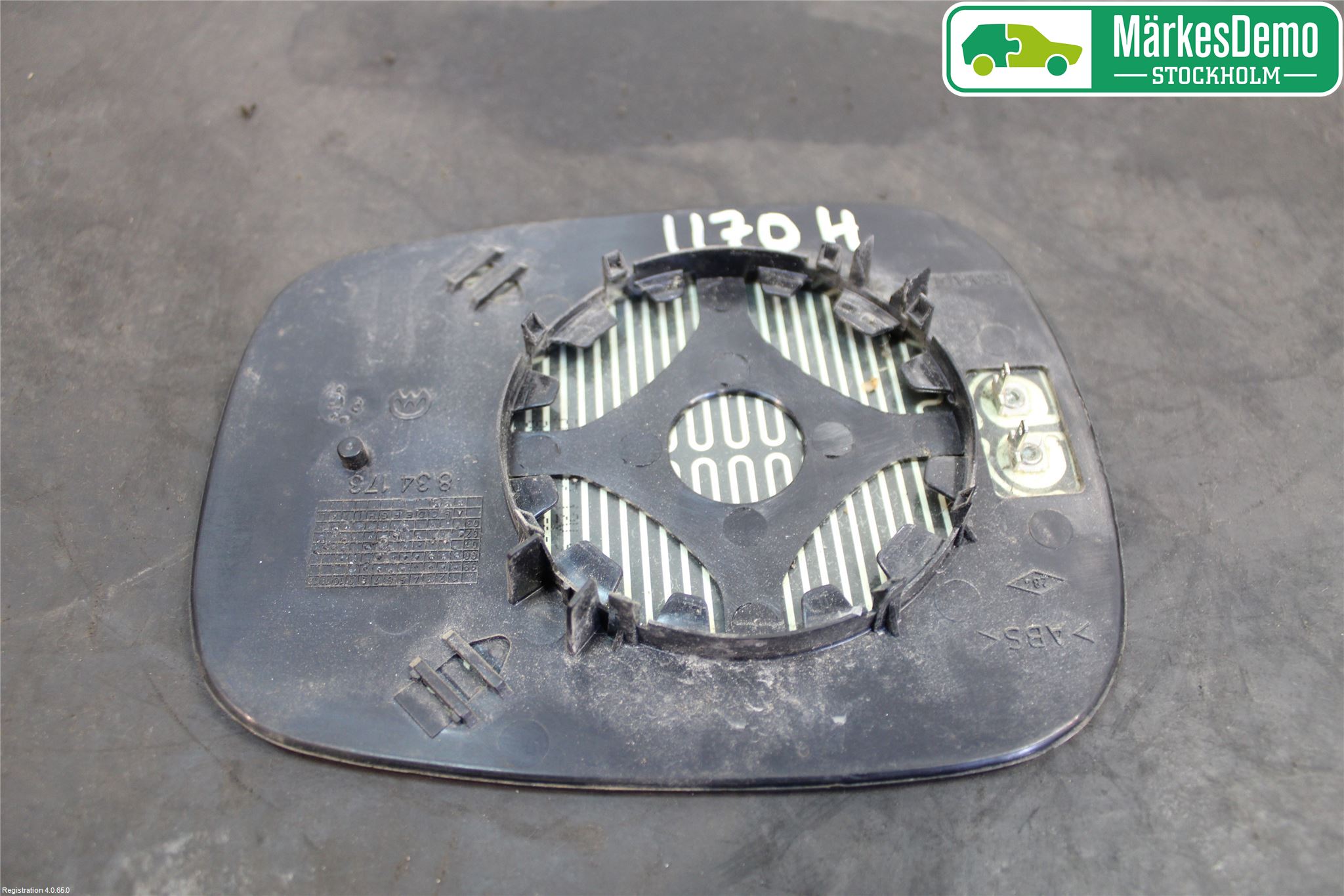 Renault KANGOO I 03-08 Speil Glass H