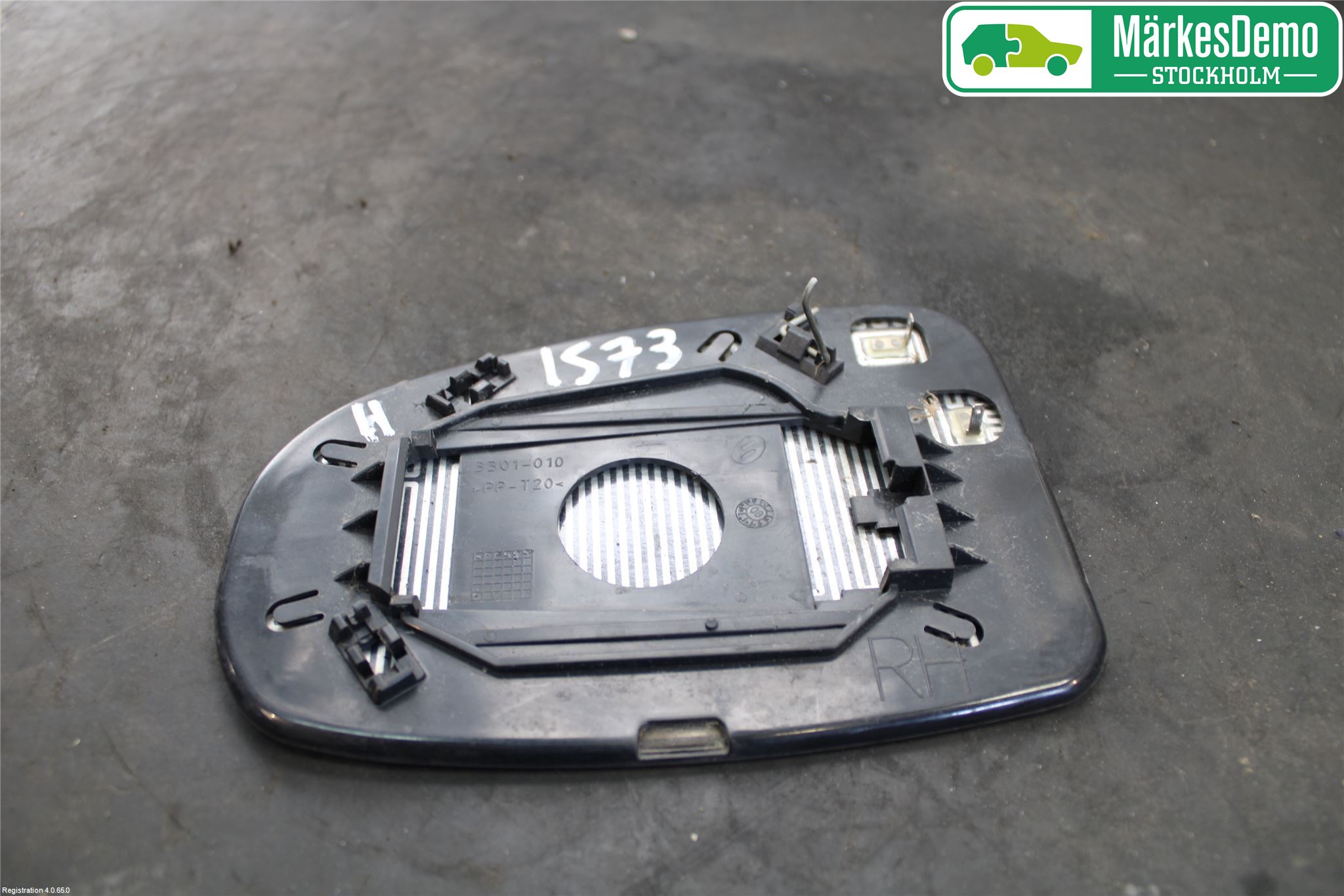 Toyota AVENSIS 09-15 Speil Glass H